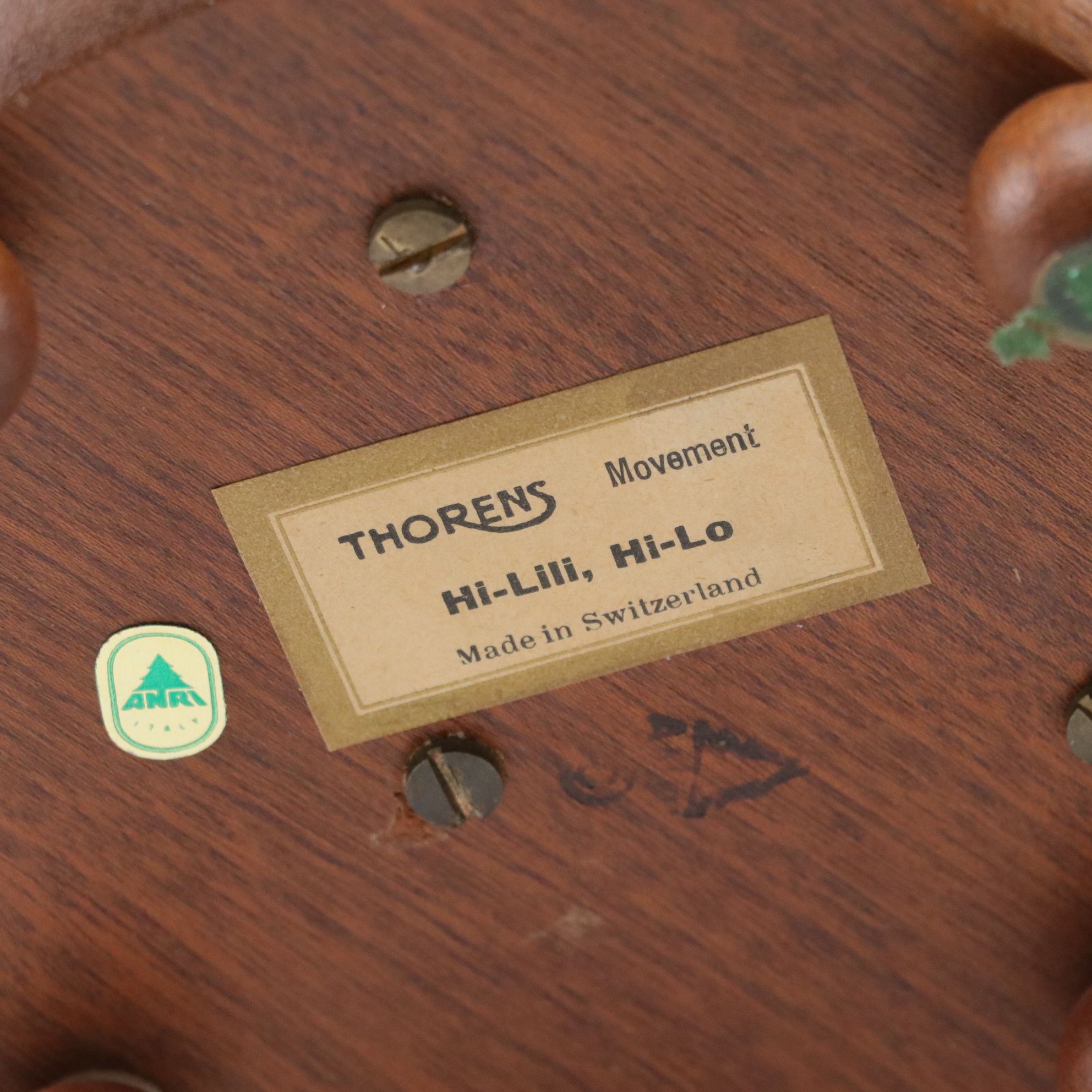 Thorens "The Happy Wanderer" and Other Music Boxes