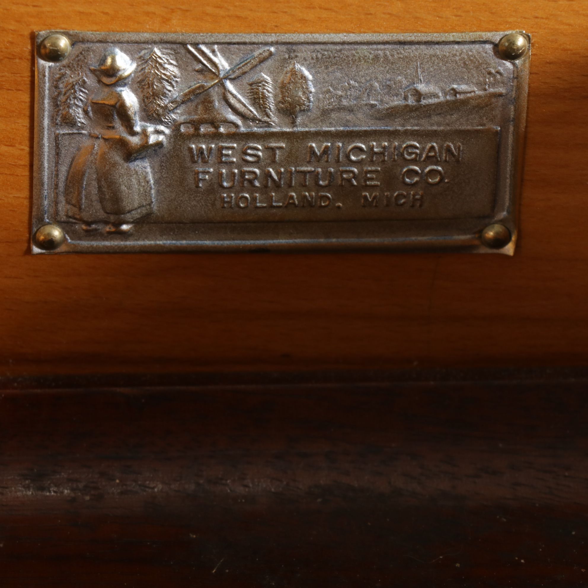 West Michigan Furniture Art Deco Style Chest of Drawers