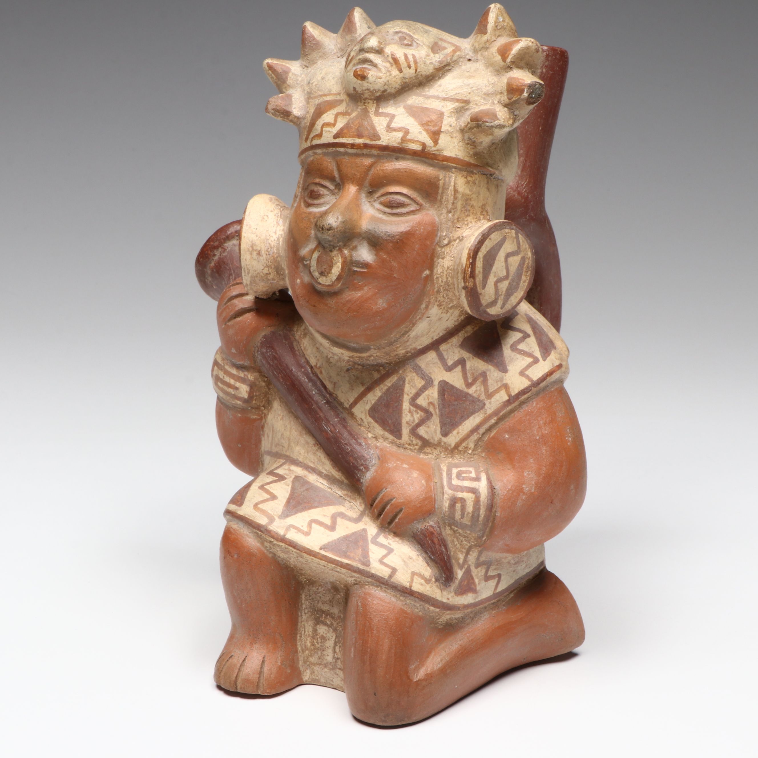 Pre-Columbian Style Moche Warrior