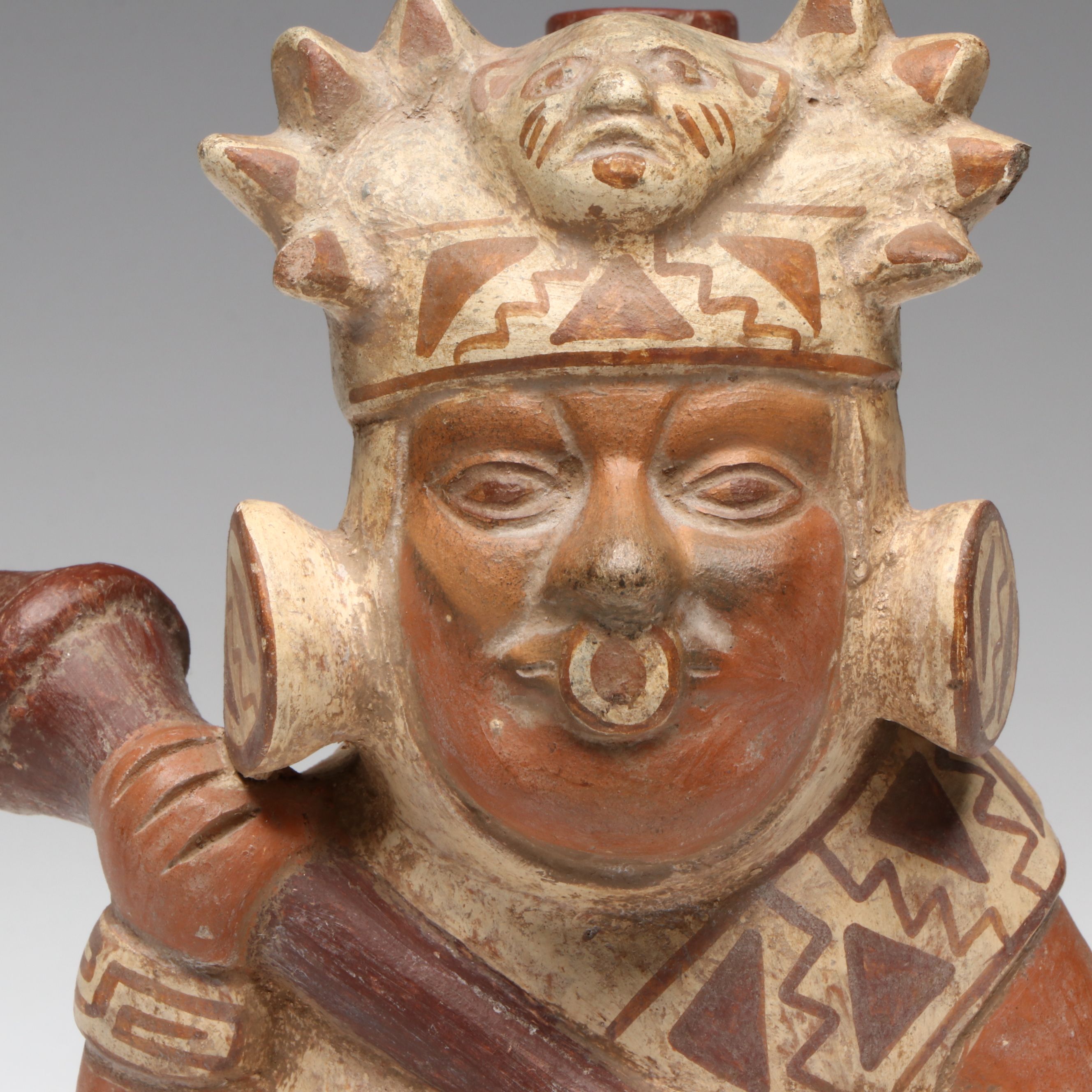 Pre-Columbian Style Moche Warrior