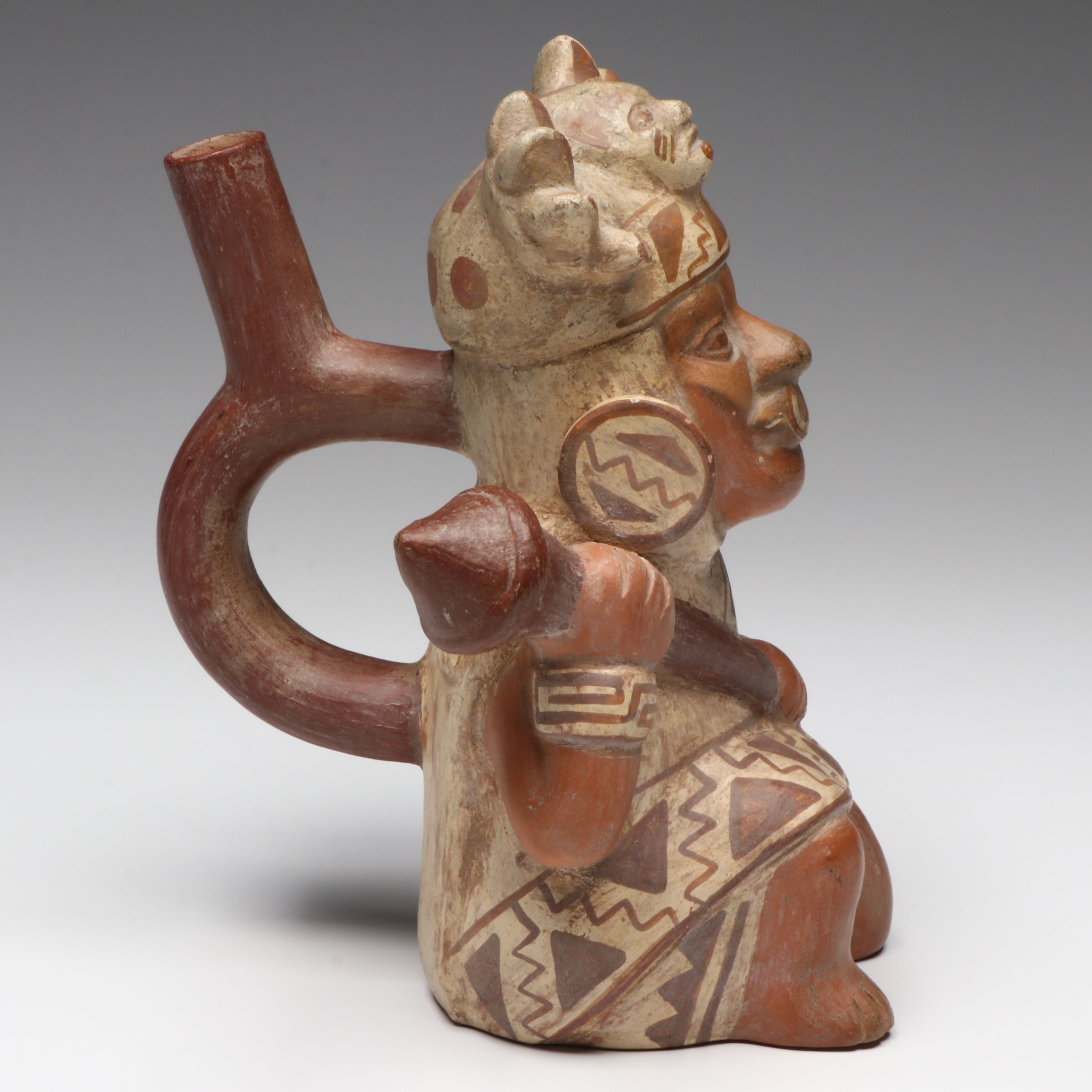 Pre-Columbian Style Moche Warrior