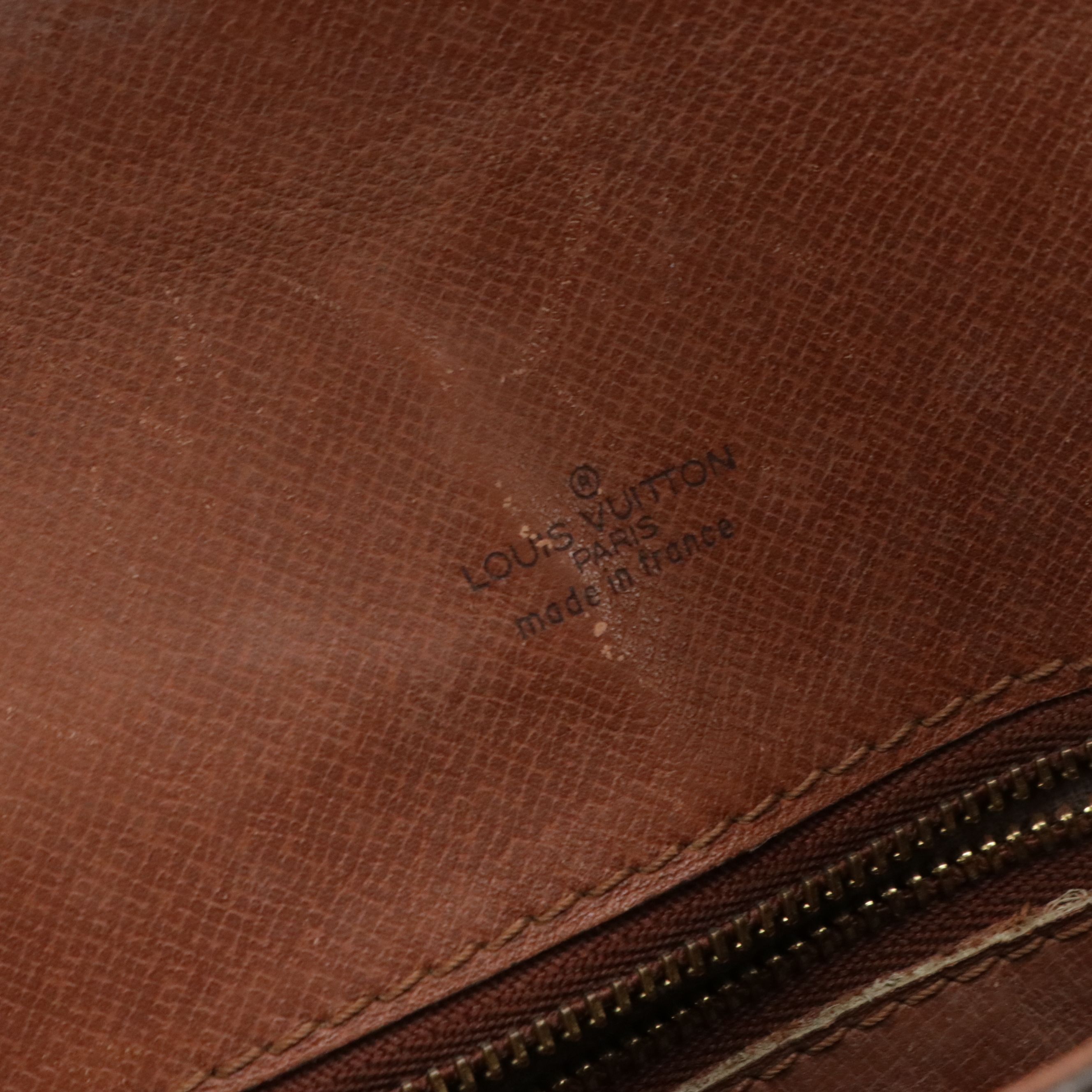 Louis Vuitton Chantilly MM Bag in Monogram Canvas and Vachetta Leather