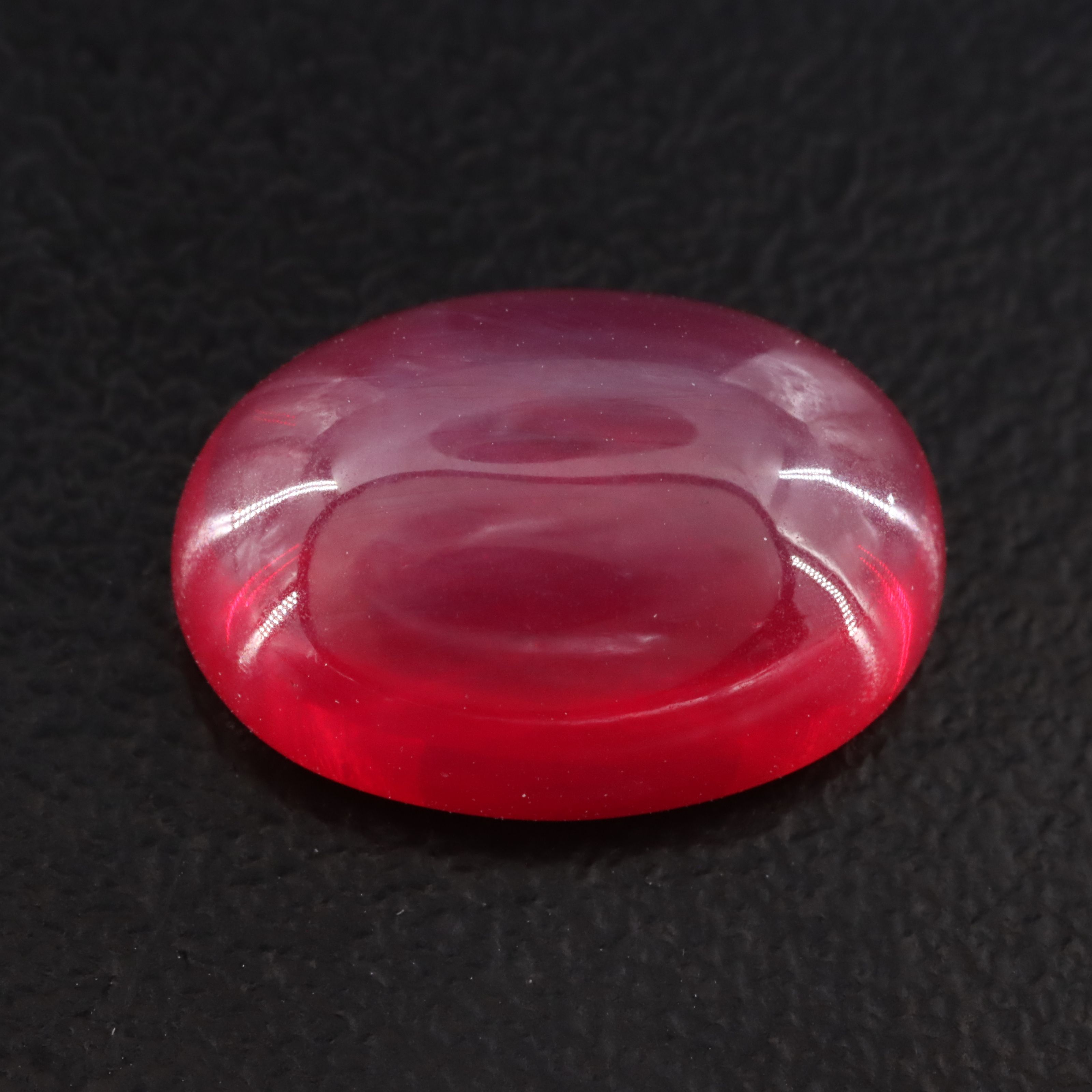 Loose 8.91 CT Lab Grown Star Ruby