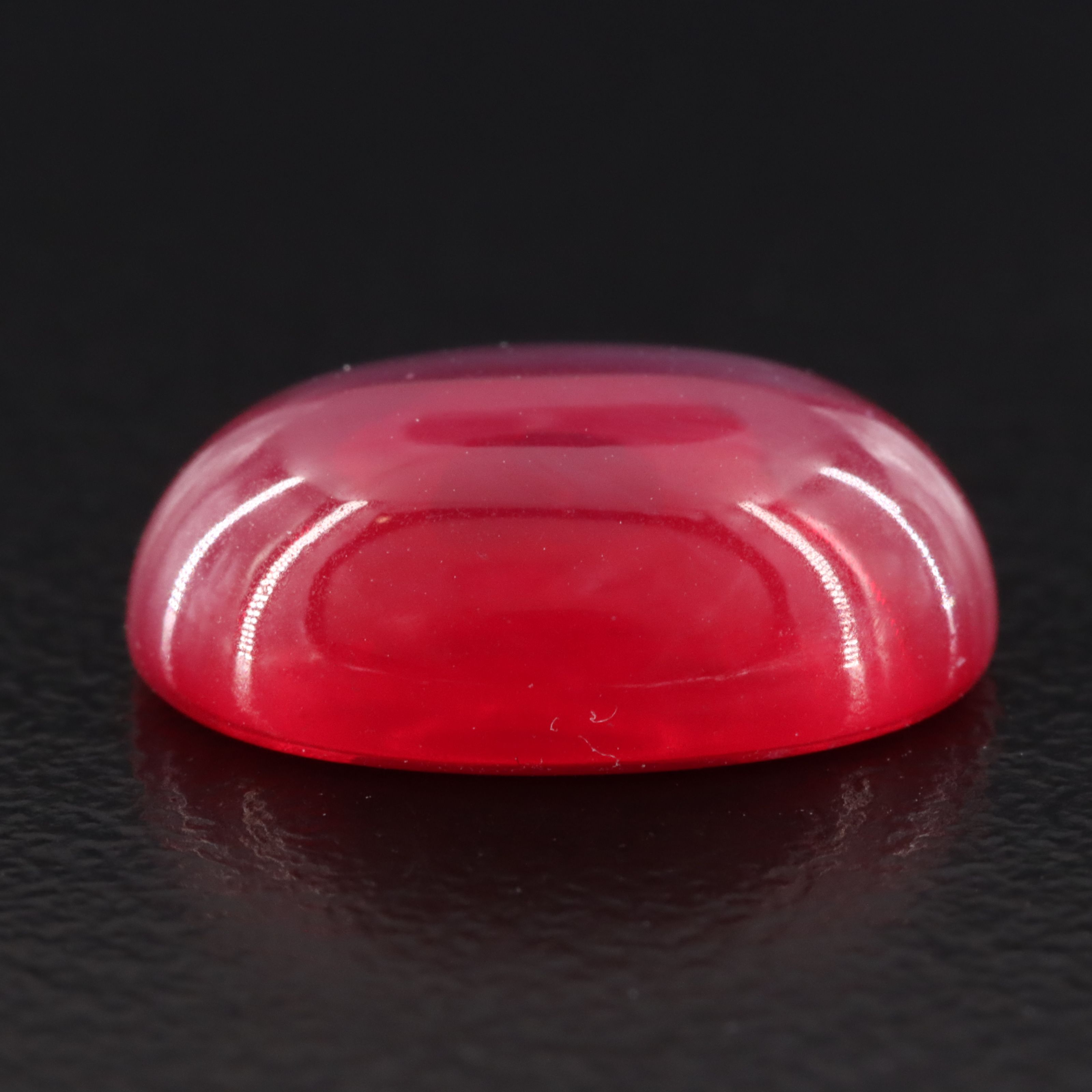 Loose 8.91 CT Lab Grown Star Ruby