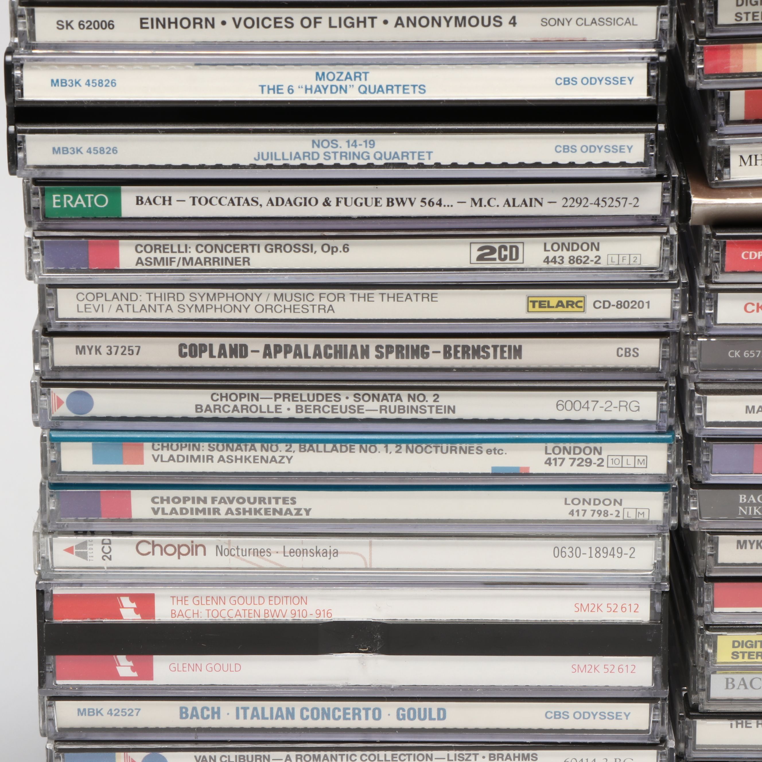 Mozart, Chopin, Bach and More Classical, Orchestral and Other CDs