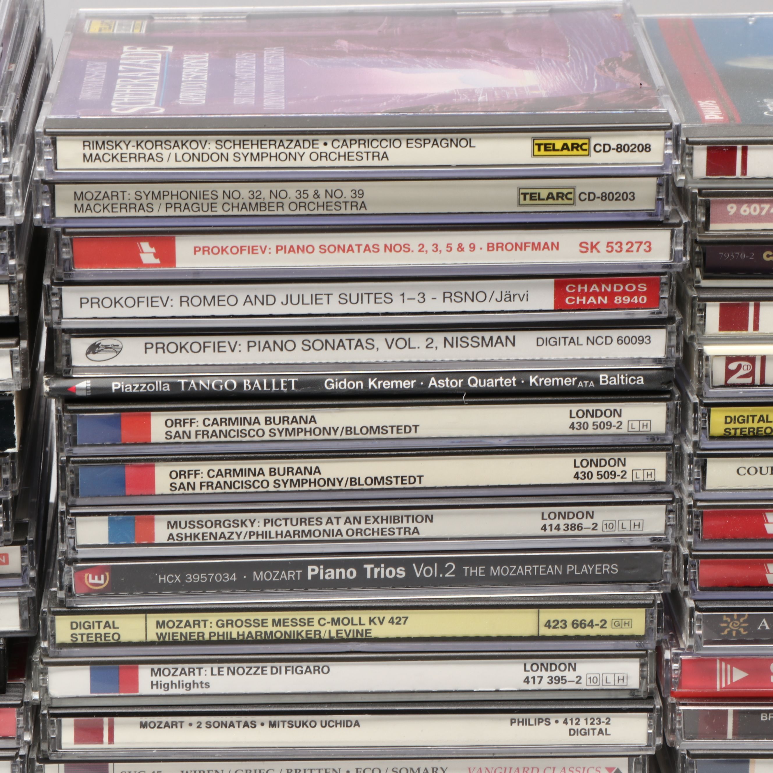 Mozart, Chopin, Bach and More Classical, Orchestral and Other CDs