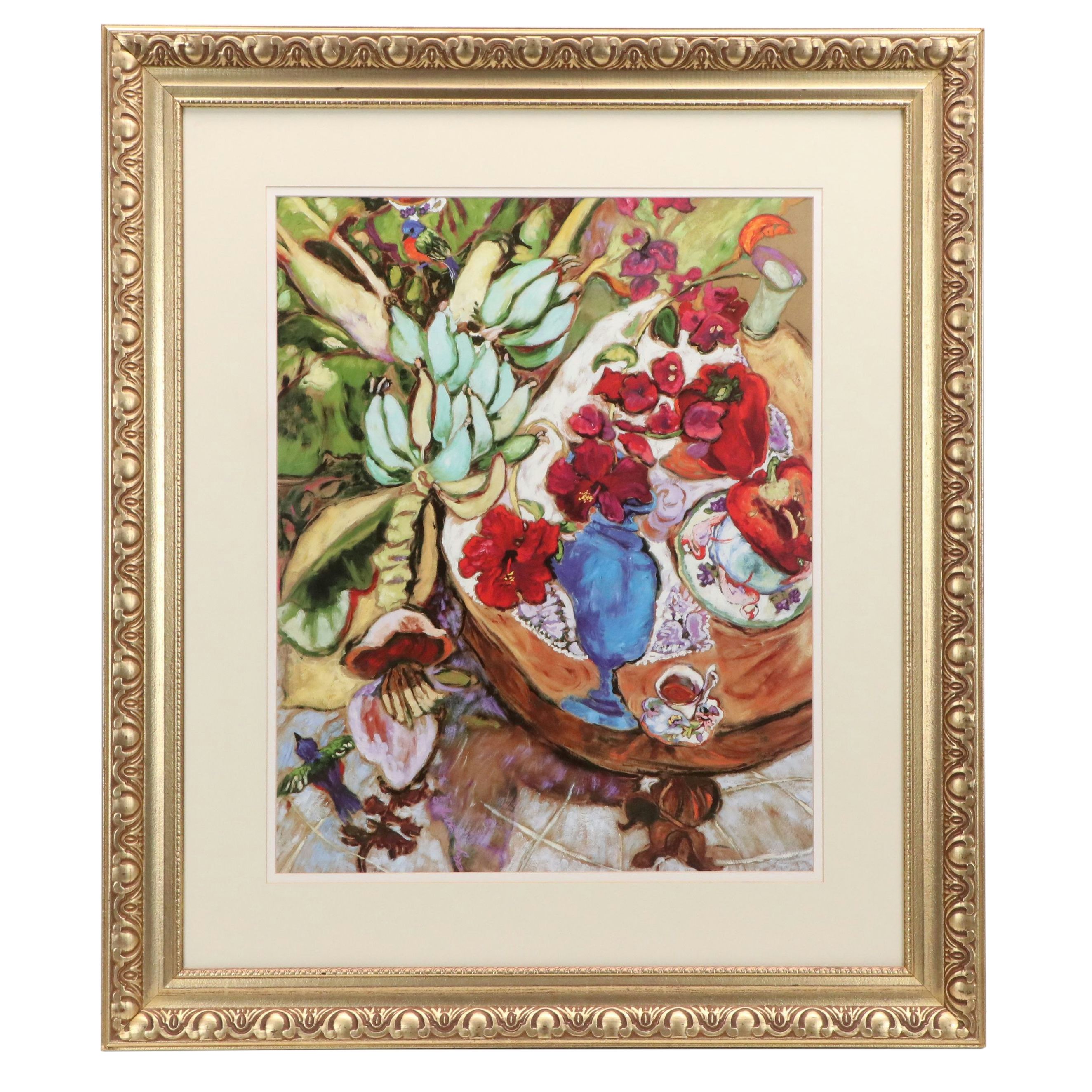 Offset Lithograph After Lynn Hays "Paisley Mañana"