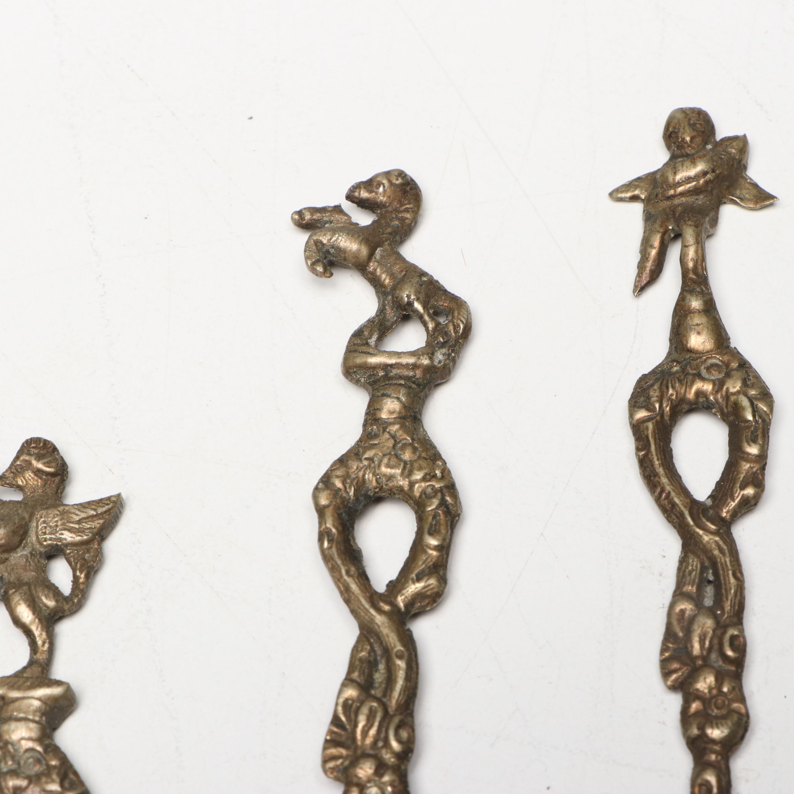 Italian City Symbols and Other Demitasse Spoons, Mid to Late 20th Century