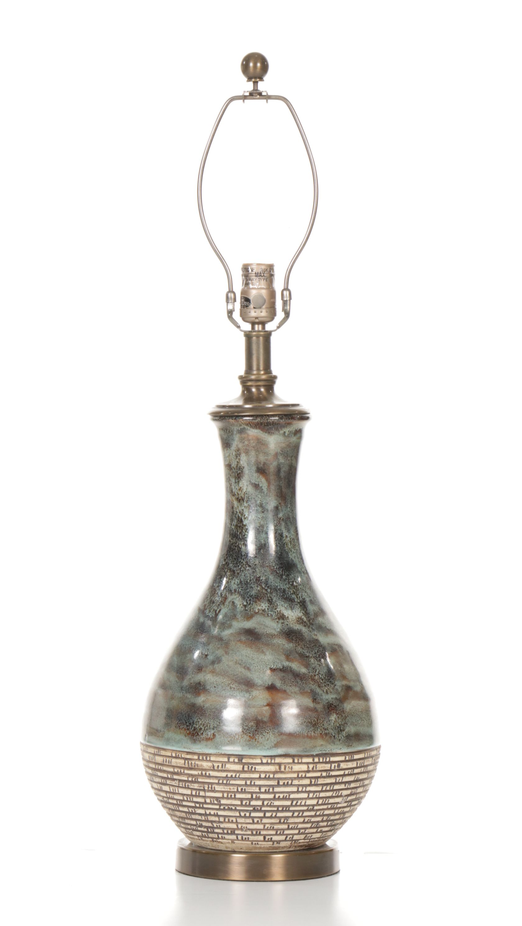 Quoizel High Gloss Vase Table Lamp, 2005