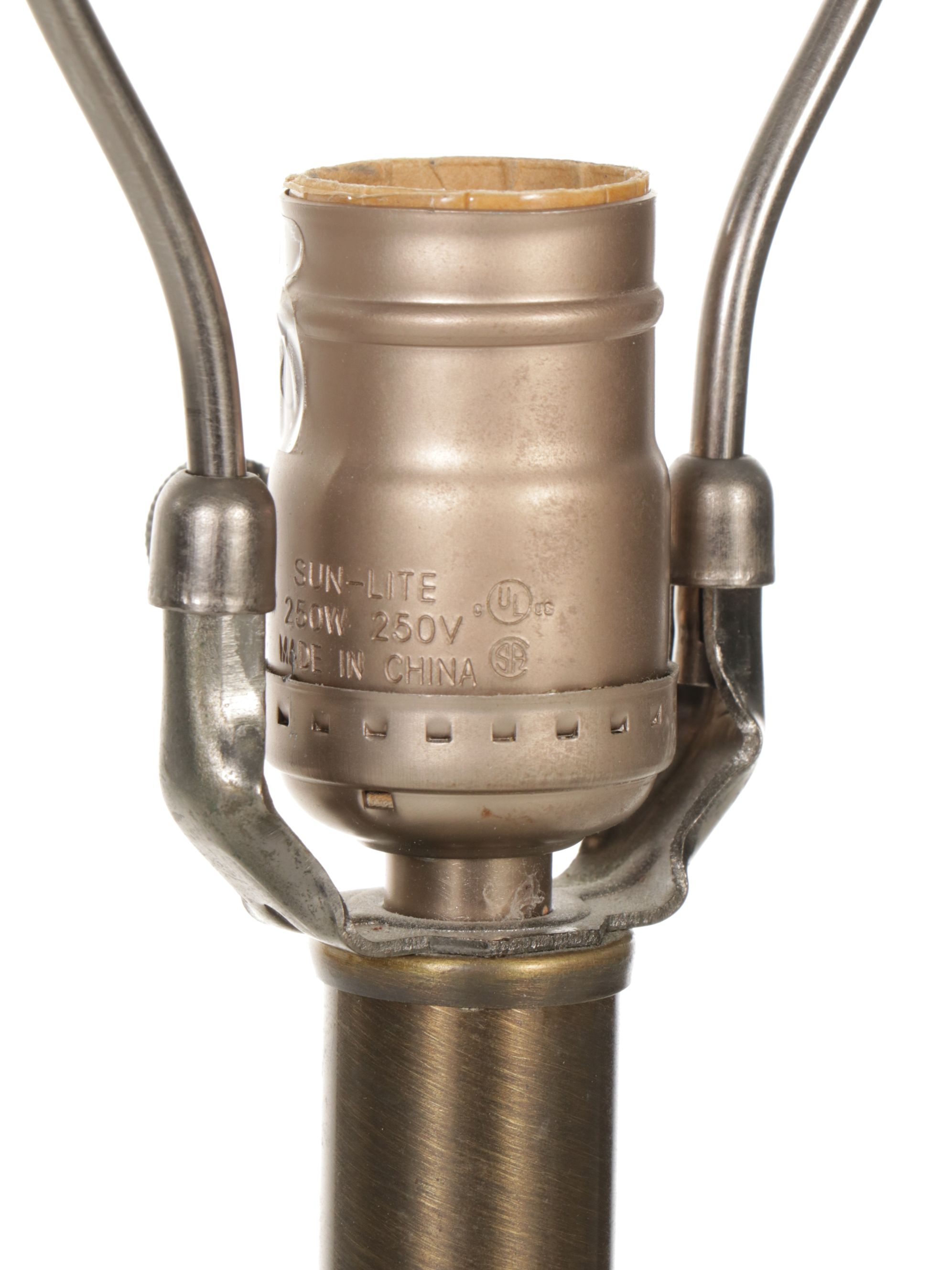 Quoizel High Gloss Vase Table Lamp, 2005