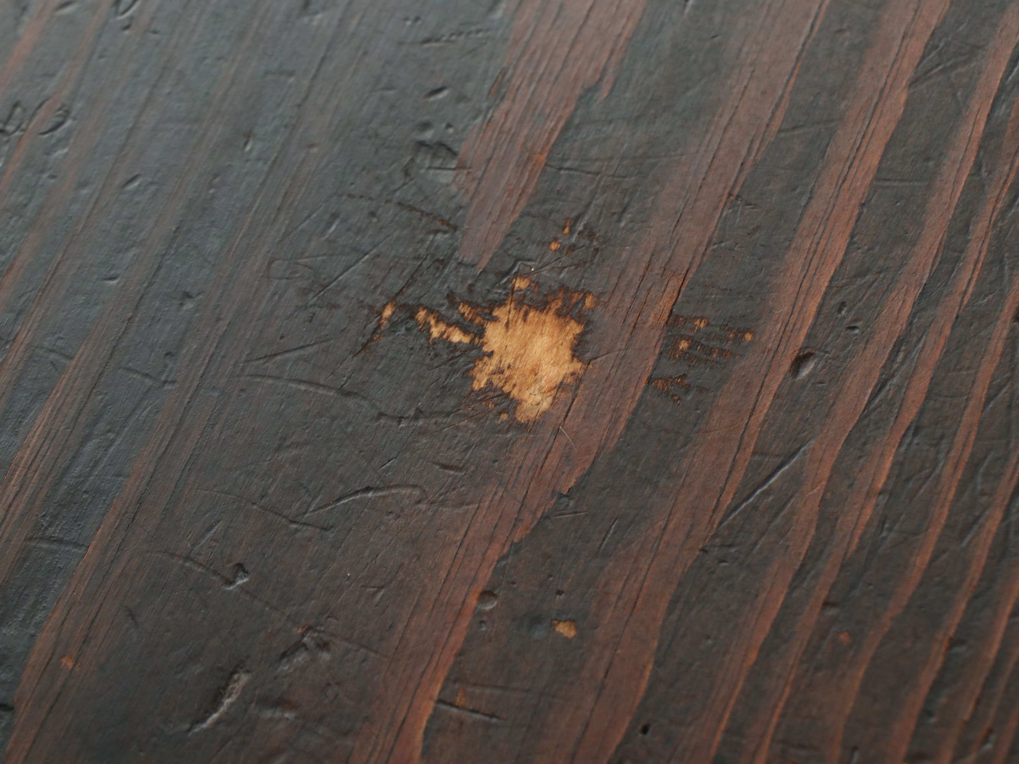 Antique Jacobean Oak Gate-Leg Drop-Leaf Table