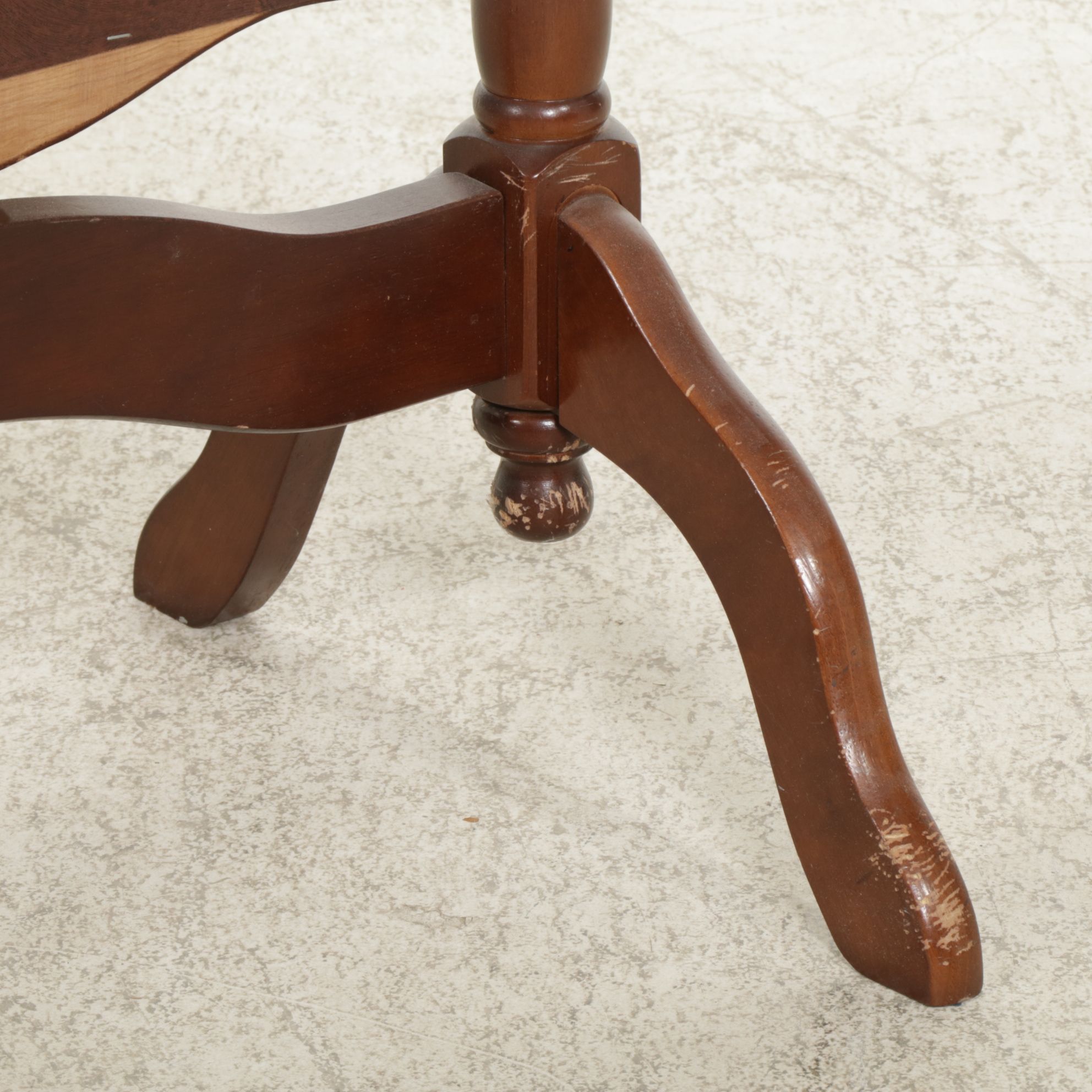 Mahogany Cheval Mirror, Late 20th Century