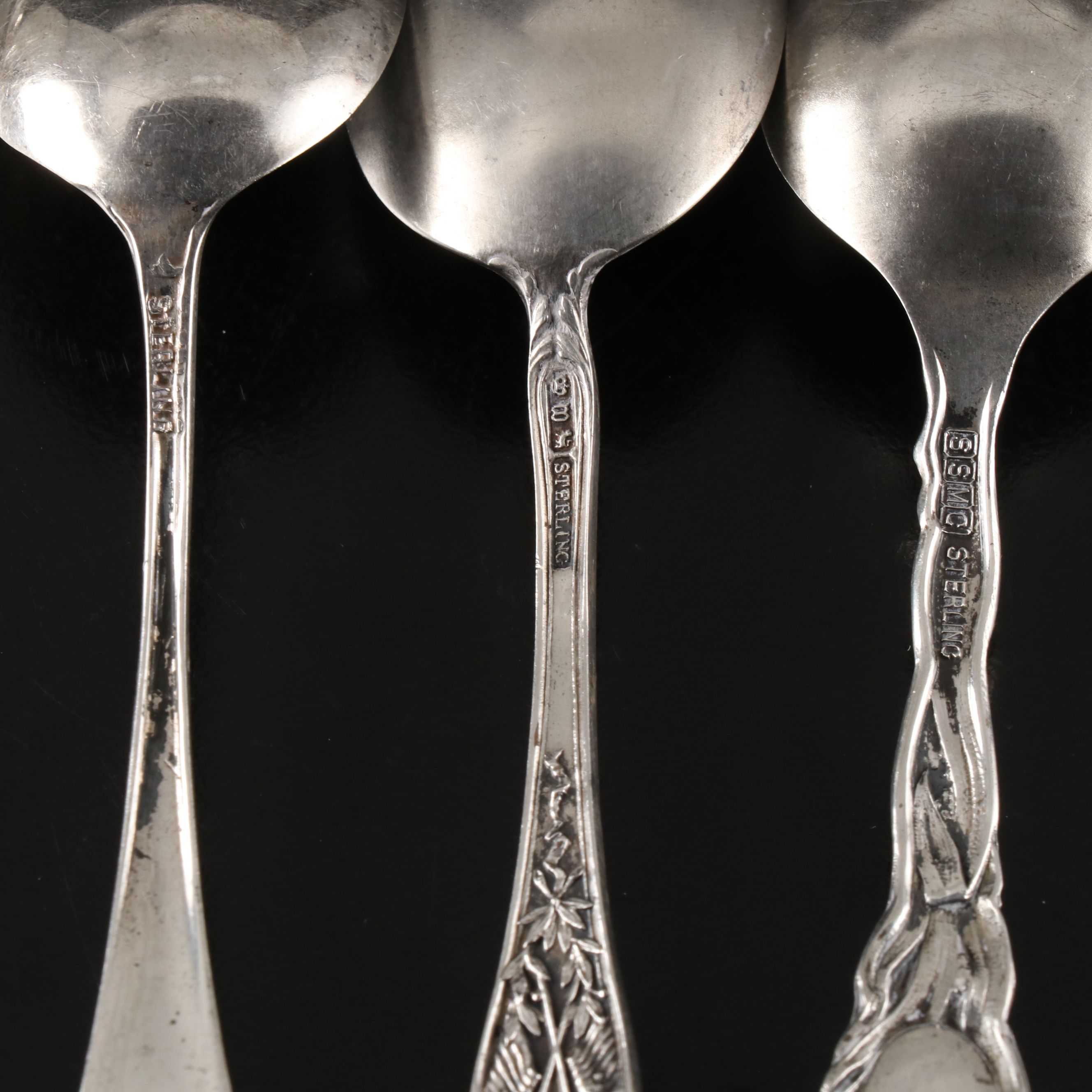 Mt. Pisgah with Other Sterling Souvenir Spoons and Utensils, 20th Century