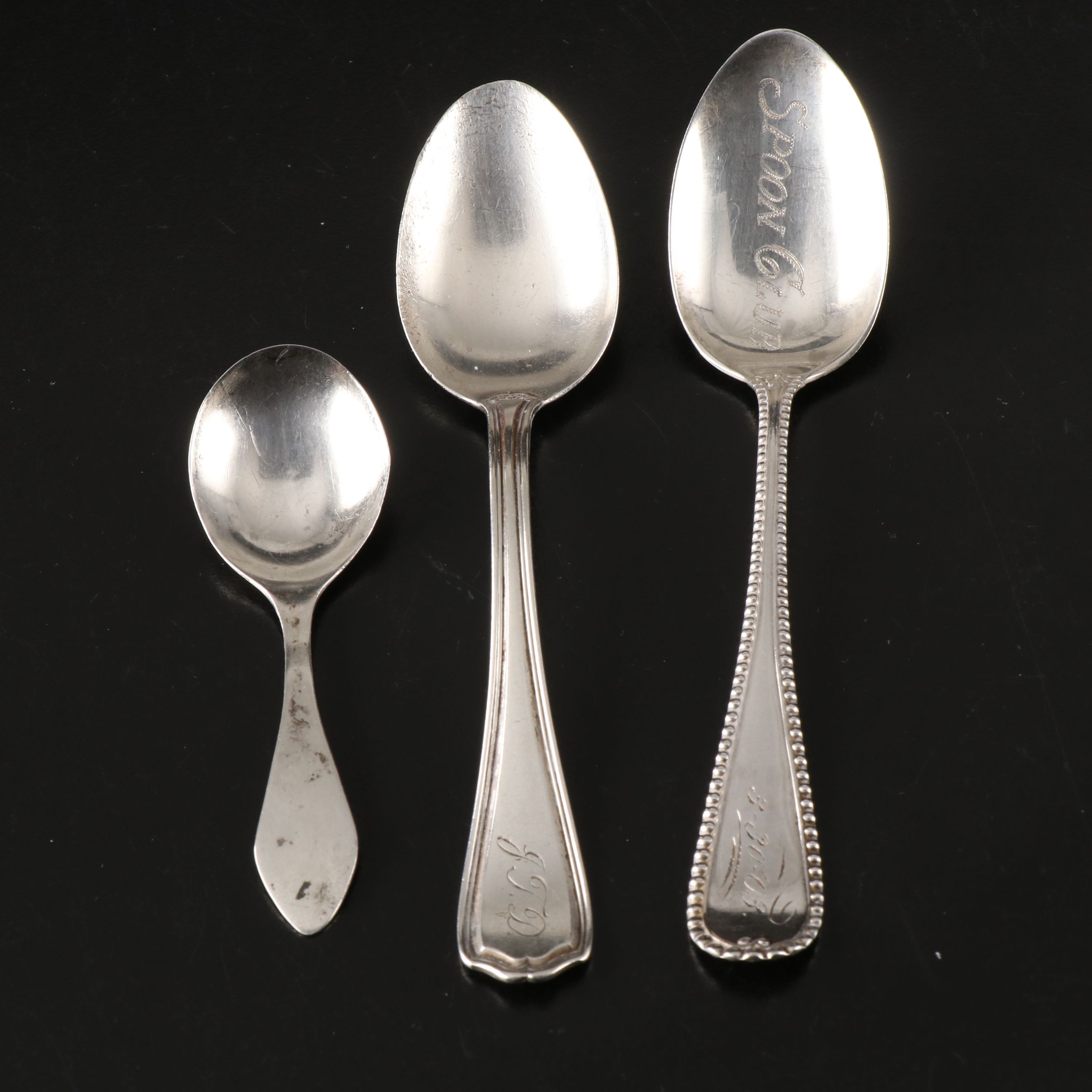 Mt. Pisgah with Other Sterling Souvenir Spoons and Utensils, 20th Century