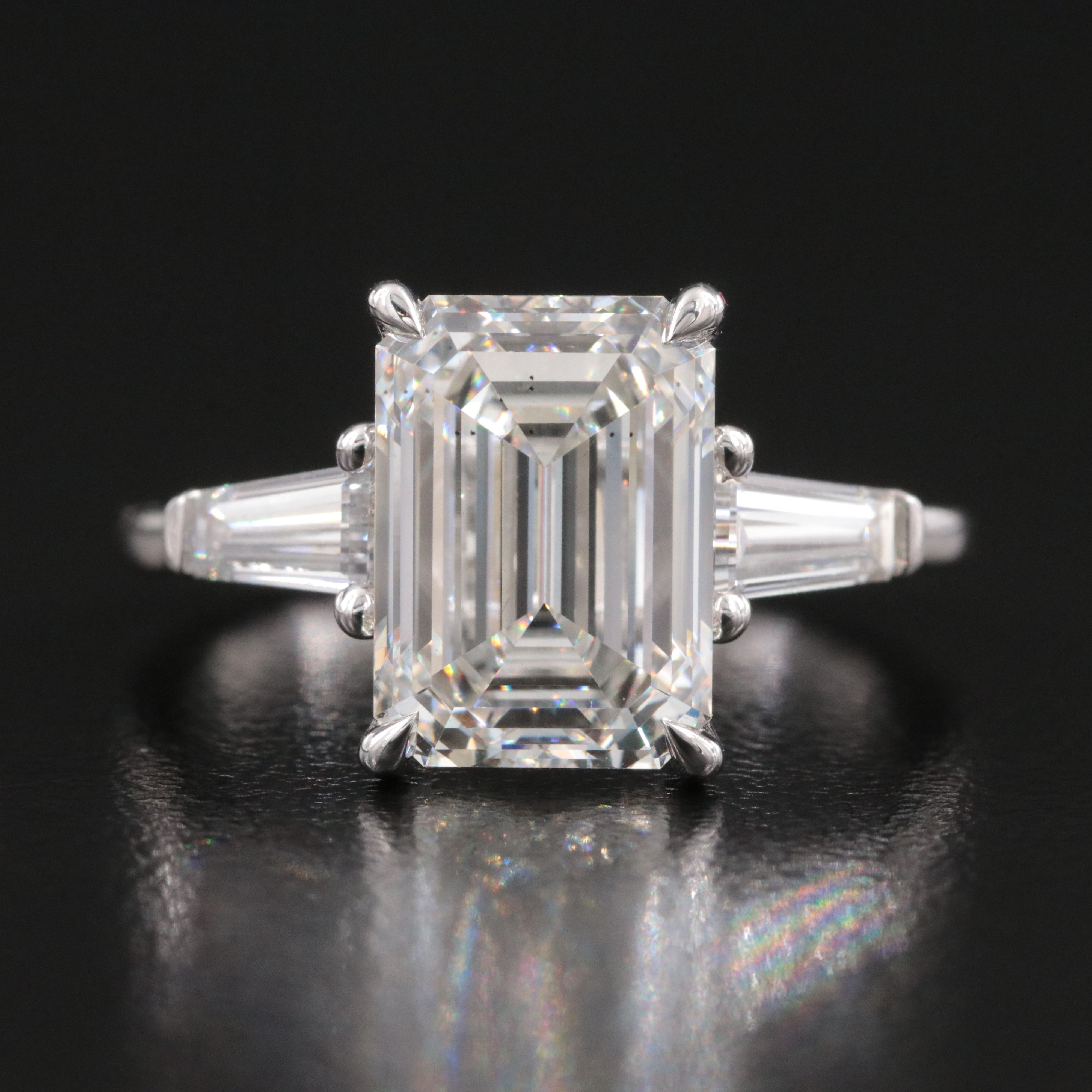 14K 4.40 CTW Lab Grown Diamond Ring