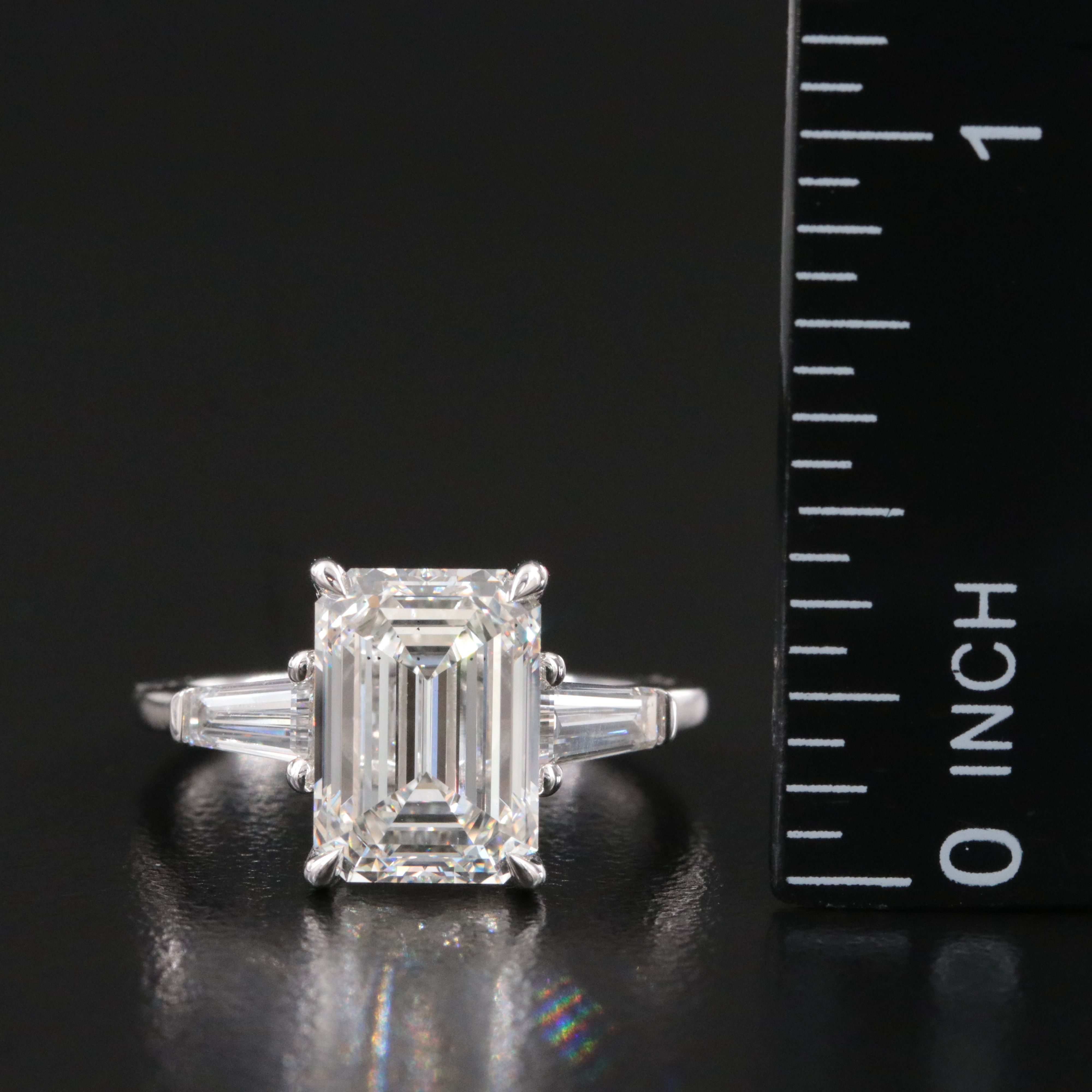 14K 4.40 CTW Lab Grown Diamond Ring