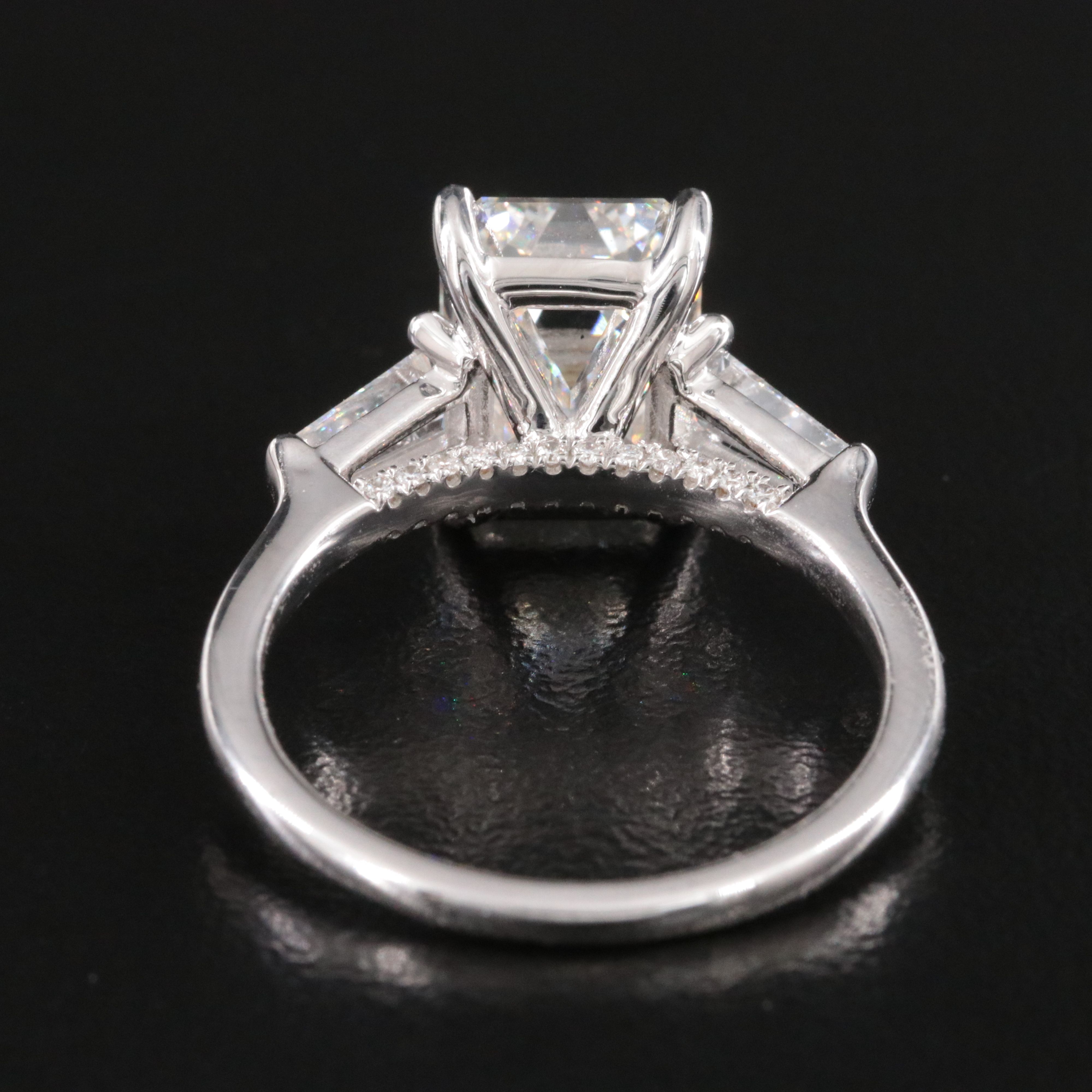 14K 4.40 CTW Lab Grown Diamond Ring