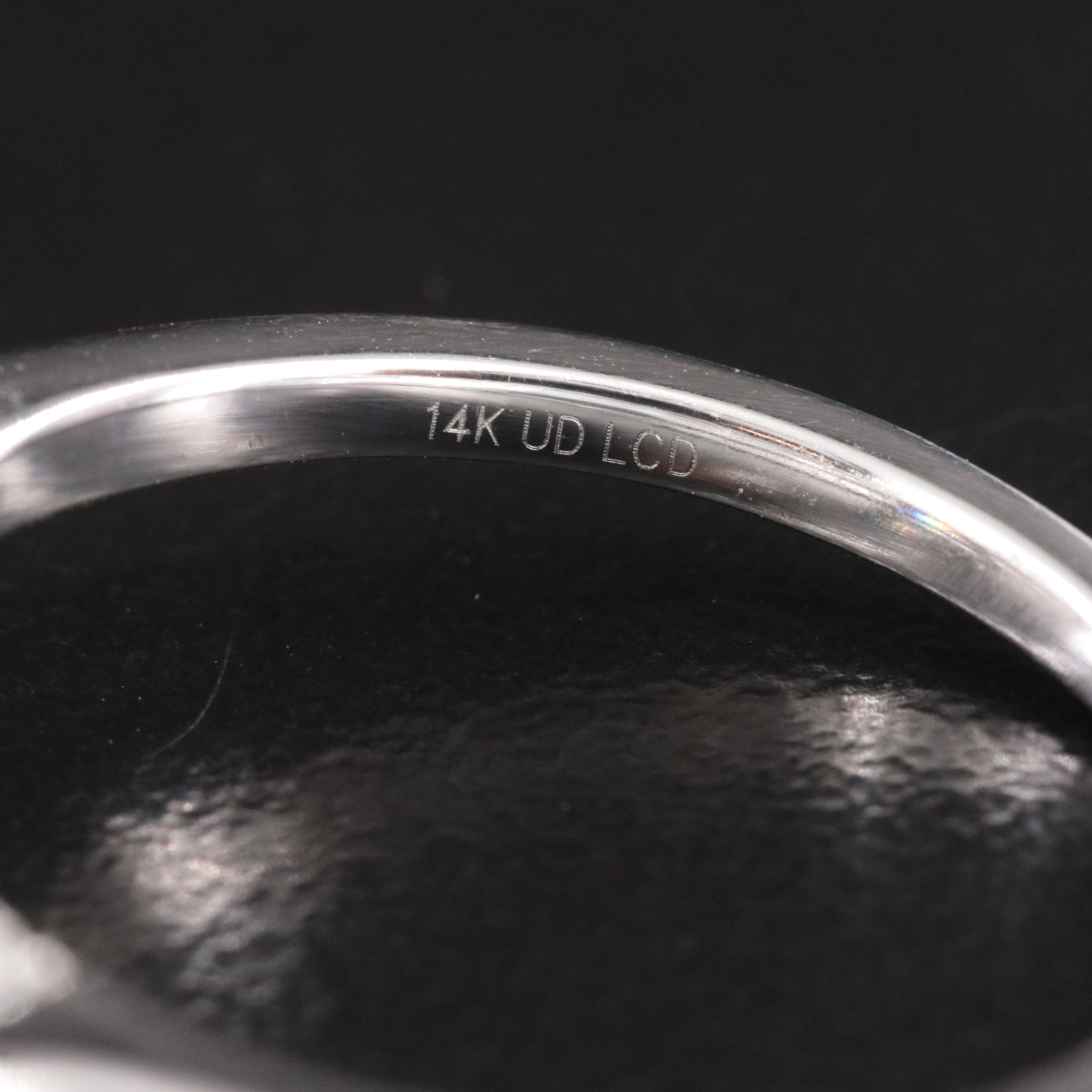 14K 4.40 CTW Lab Grown Diamond Ring