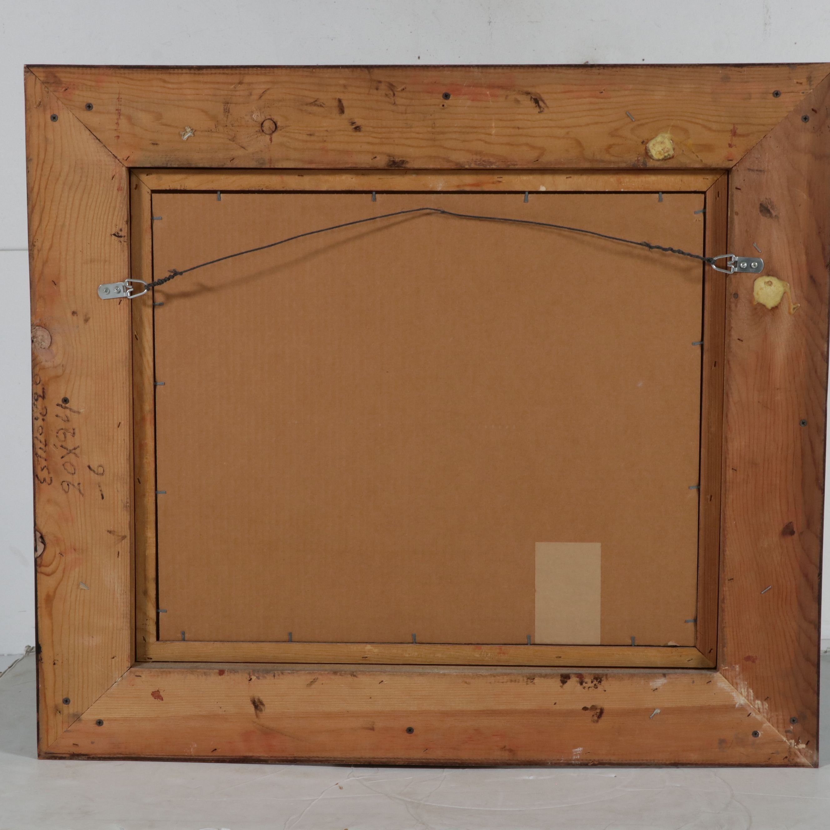 Louis XV Revival Gilt and Ebonized Wood Beveled Glass Wall Mirror