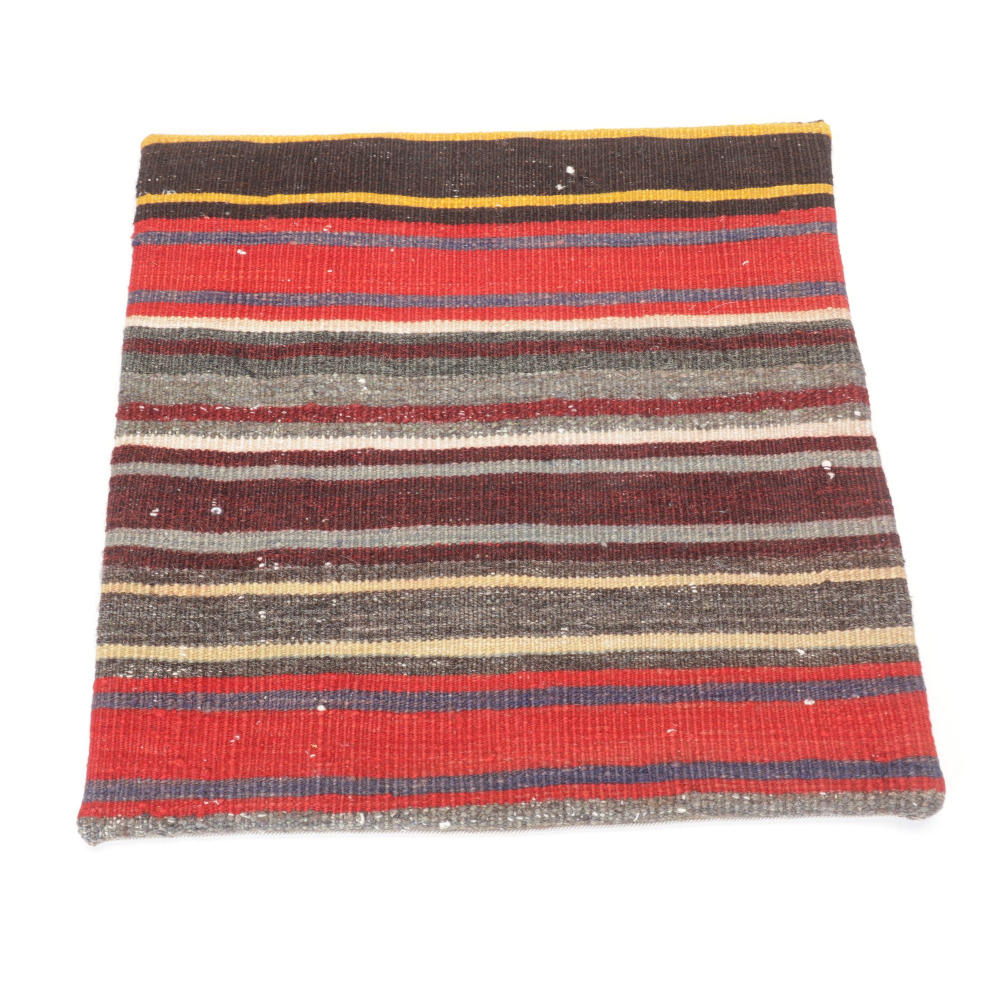 Hand-Pieced Kilim Rug Remnant Pillow Covers