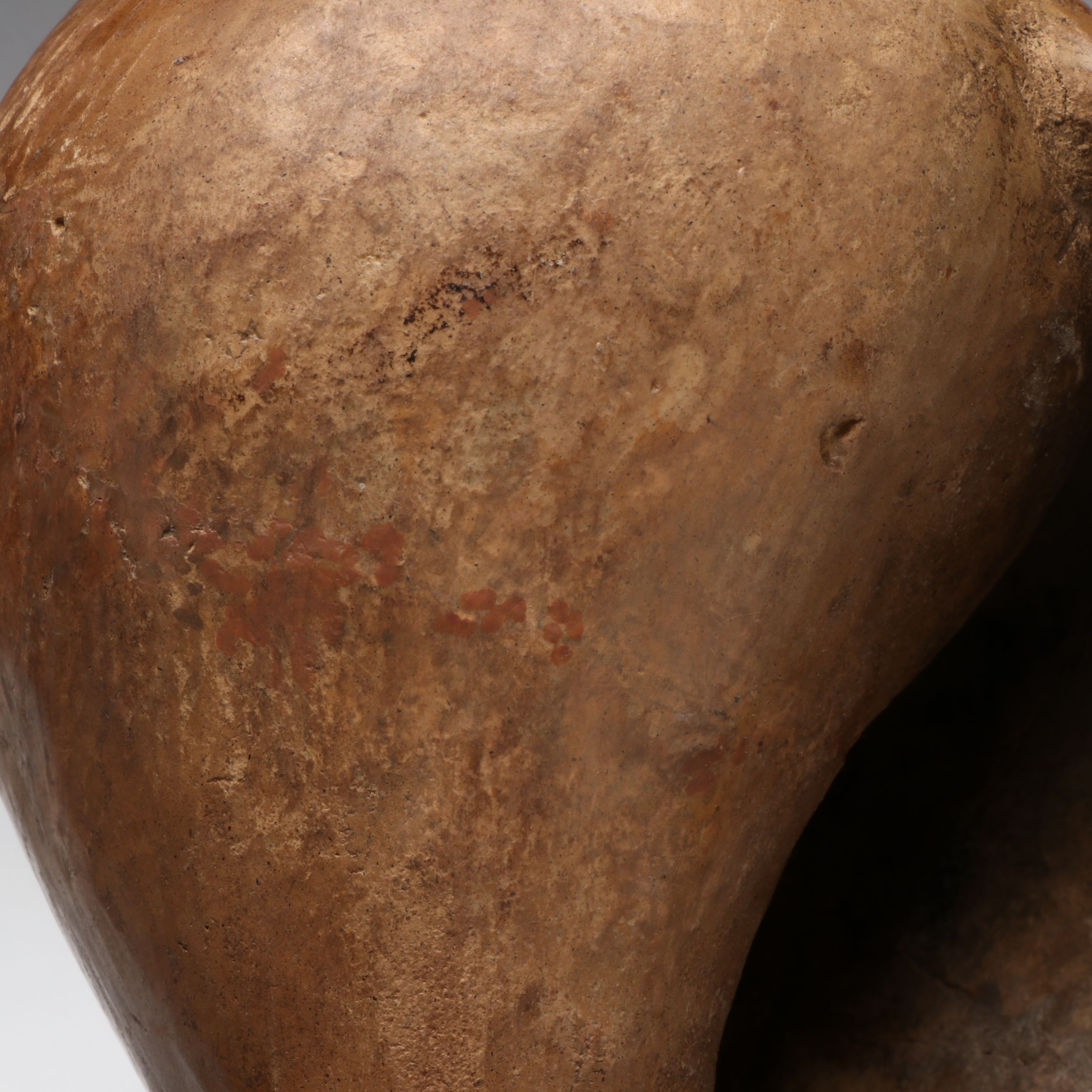 Colima Pottery Conch Seashell, Circa 100 BCE–250 CE