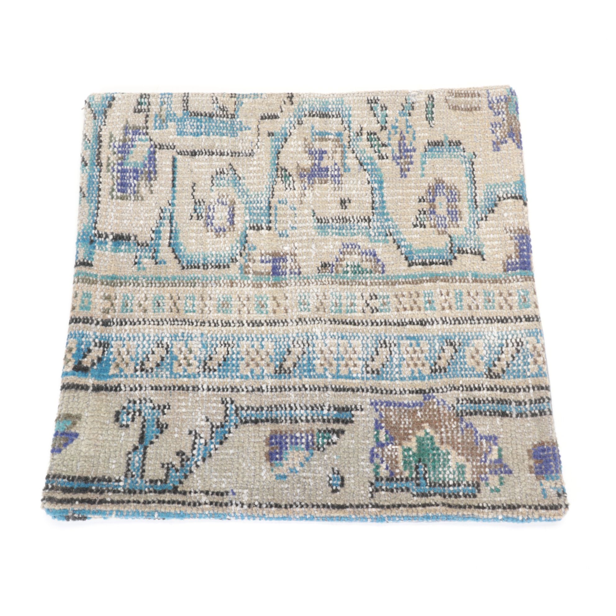 Hand-Pieced Kilim Rug Remnant Pillow Covers