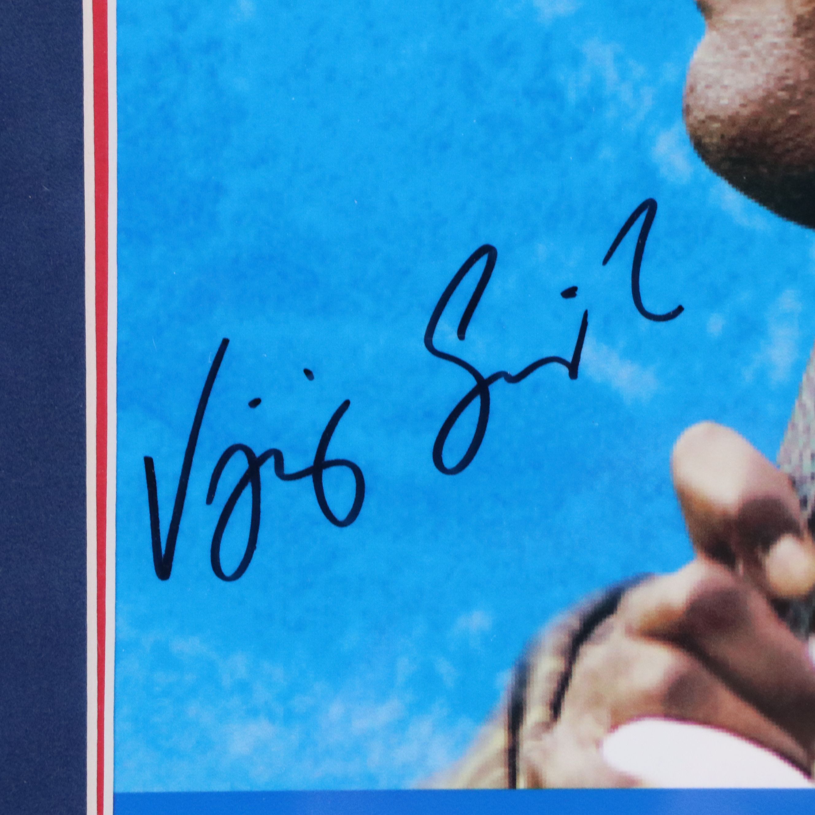 Vijay Singh Signed Digital Print, 2005