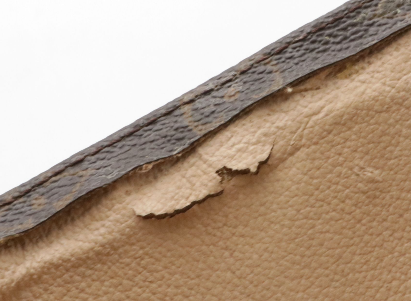 Louis Vuitton Sac Plat in Monogram Canvas and Vachetta Leather