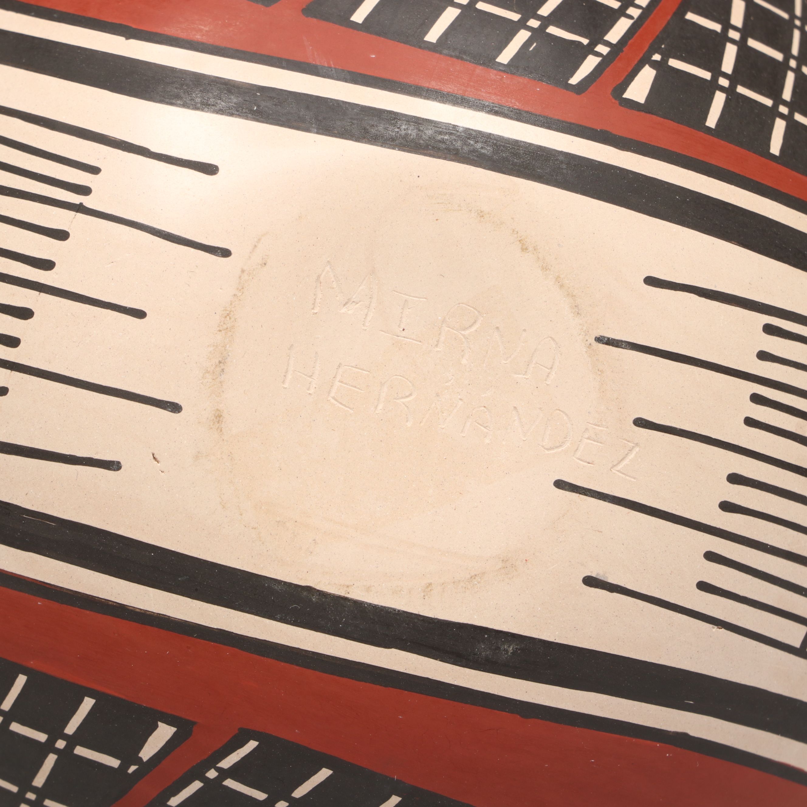 Mirna Hernandez Mata Ortiz Pottery Polychrome Wedding Vase