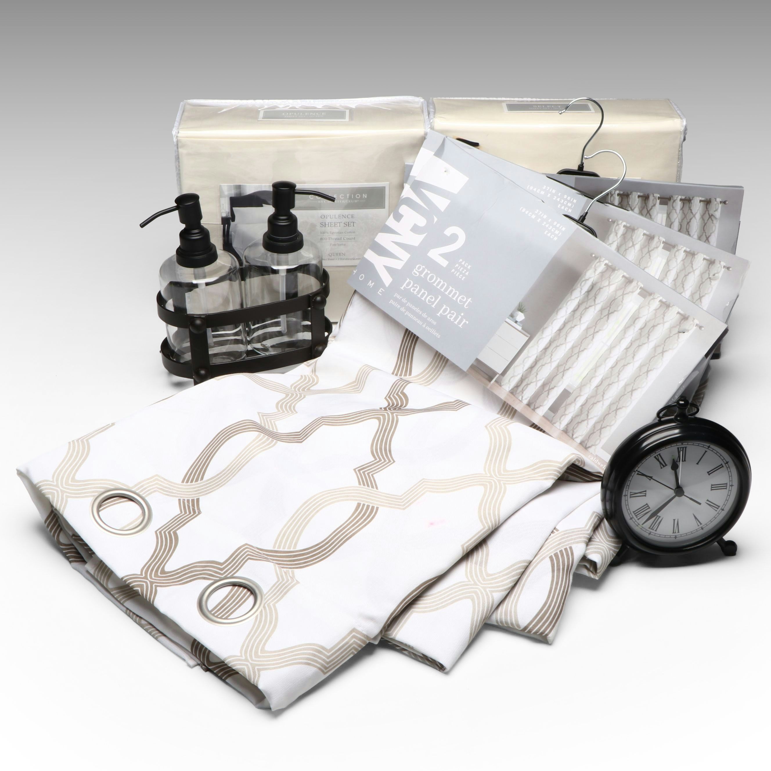 Charter Club "Opulence" Egyptian Cotton Sheet Set with More Bed and Bath Décor