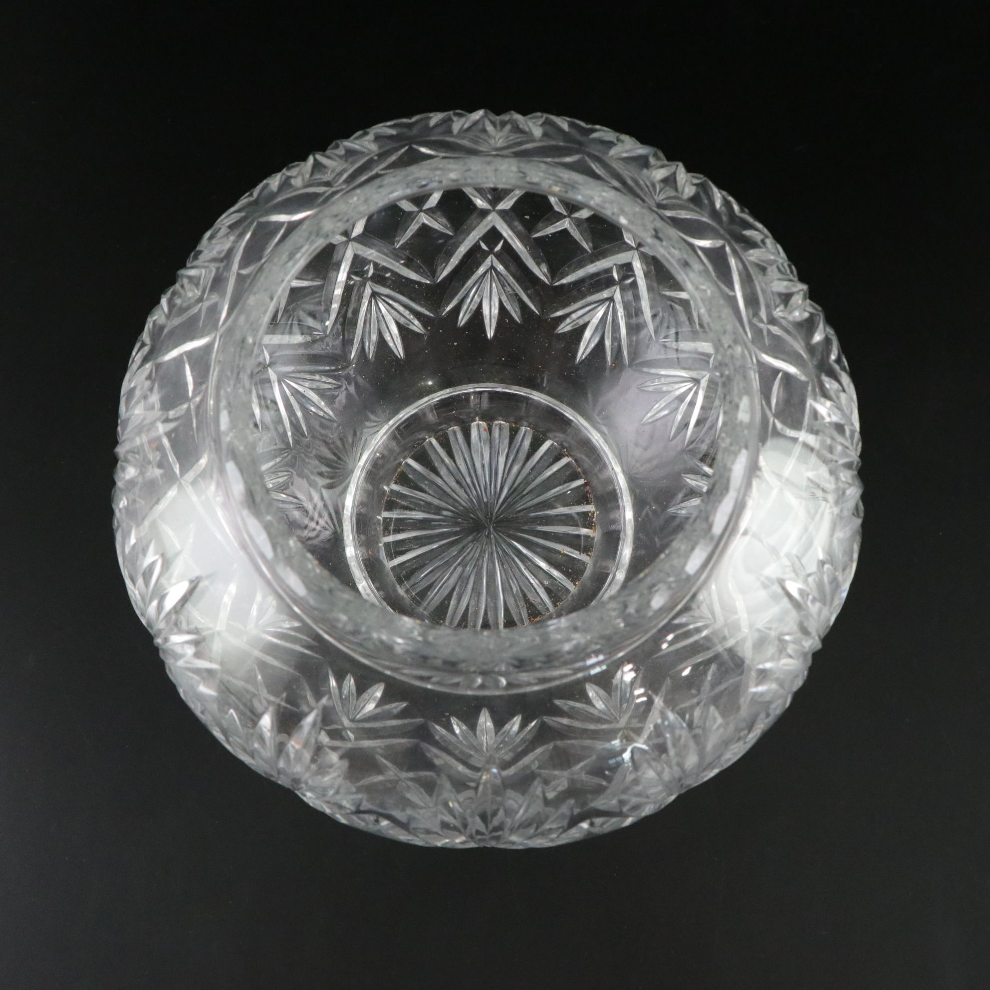 Doulton Crystal Rose Bowl with Fostoria Serving Platter, Cristal D'Arques & More