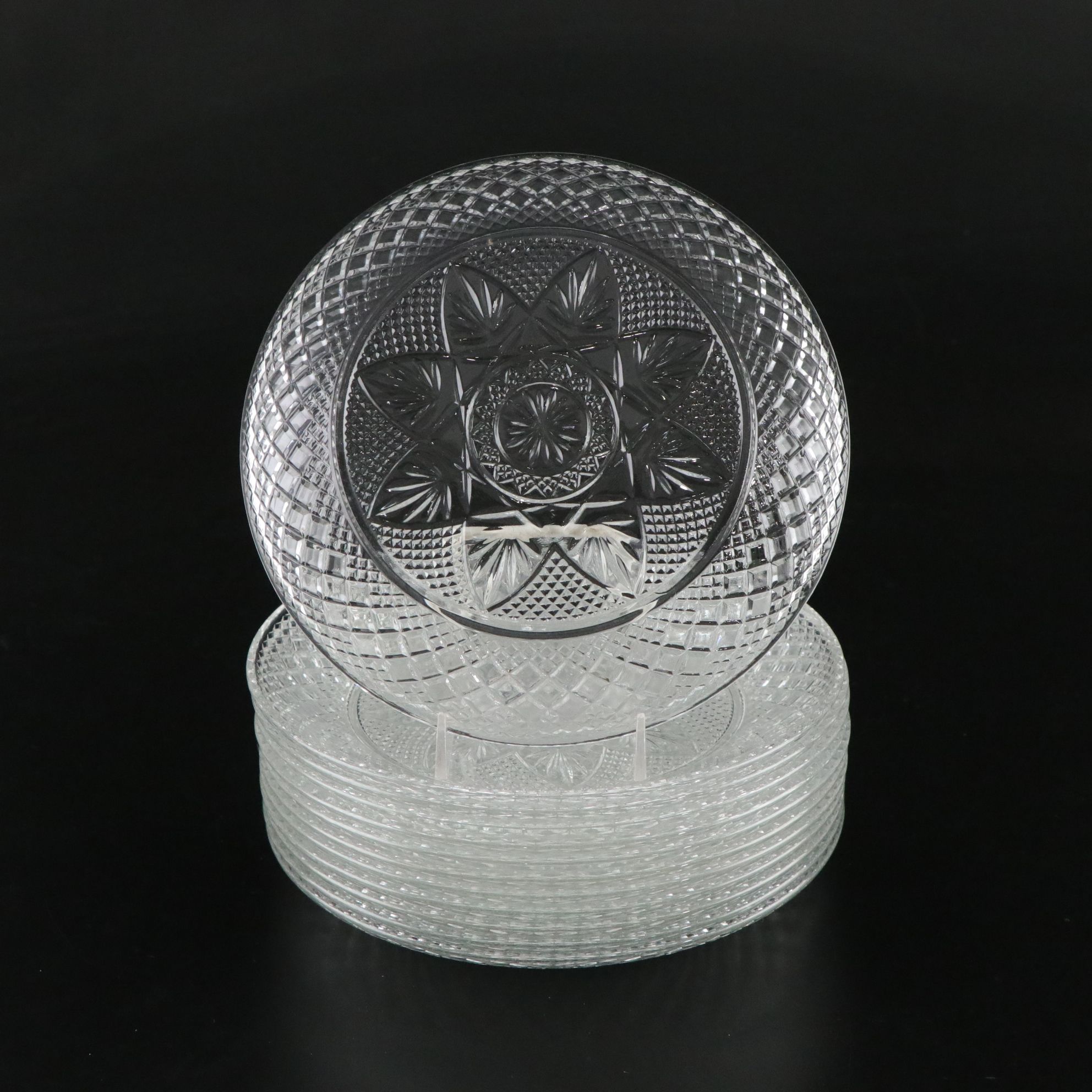 Doulton Crystal Rose Bowl with Fostoria Serving Platter, Cristal D'Arques & More