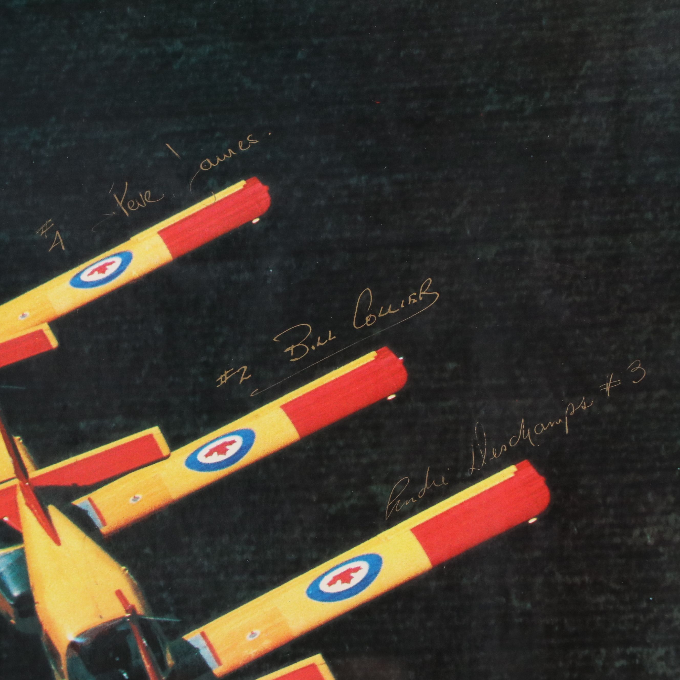 Offset Lithograph of CT-134 Musketeer Planes, 1980