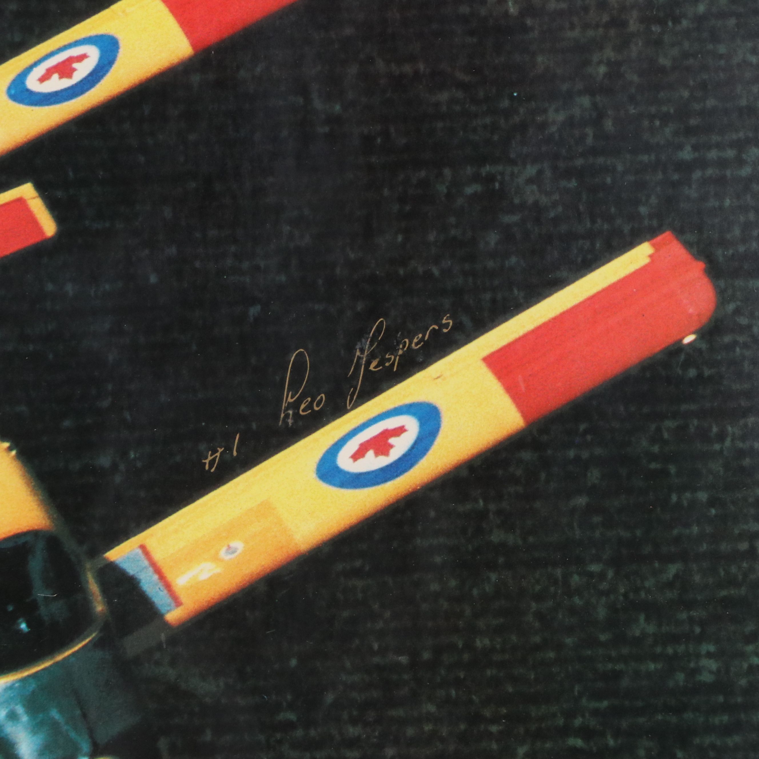 Offset Lithograph of CT-134 Musketeer Planes, 1980