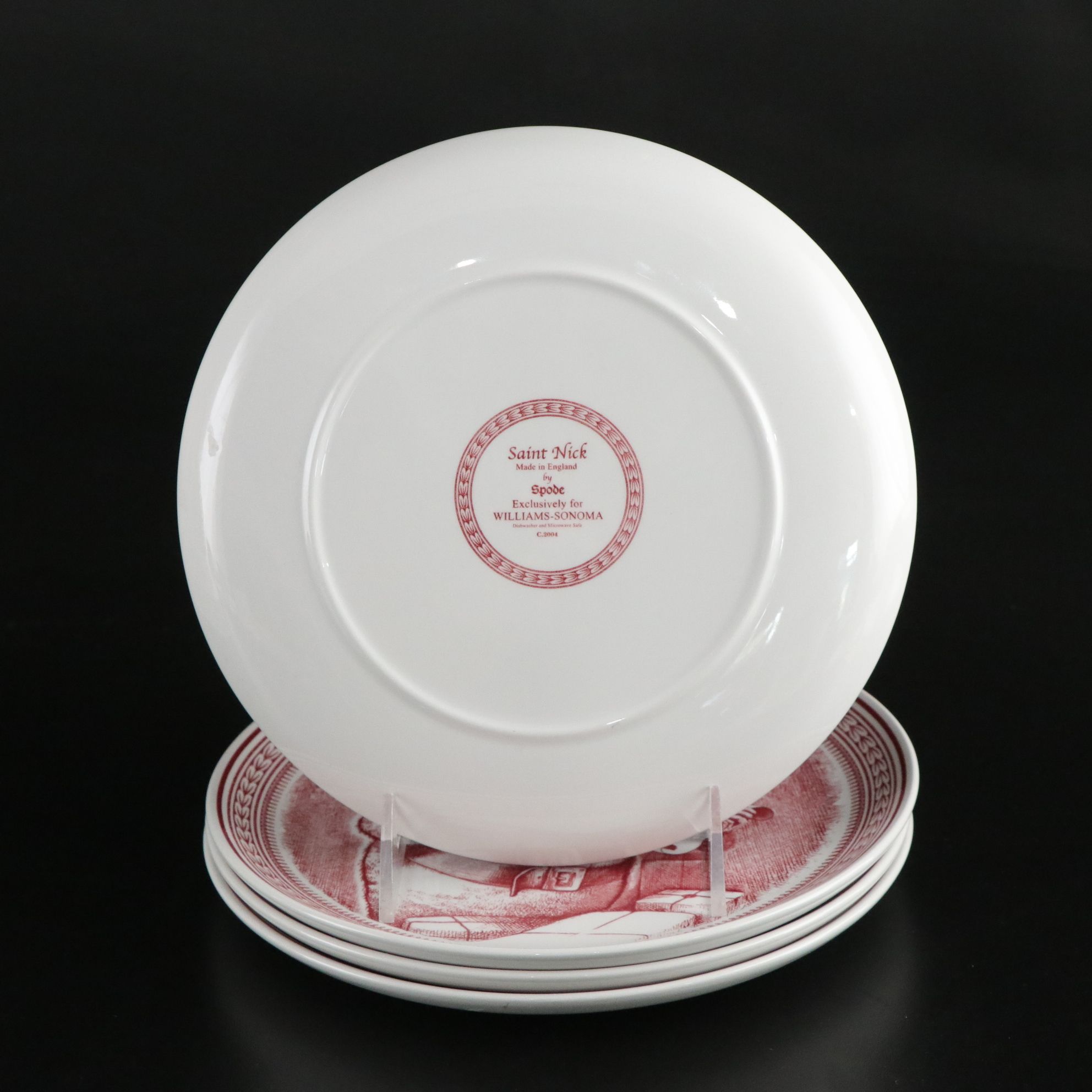 Nikko "Happy Holidays" Dinnerware with Spode "Saint Nick" and Andrea by Sadek