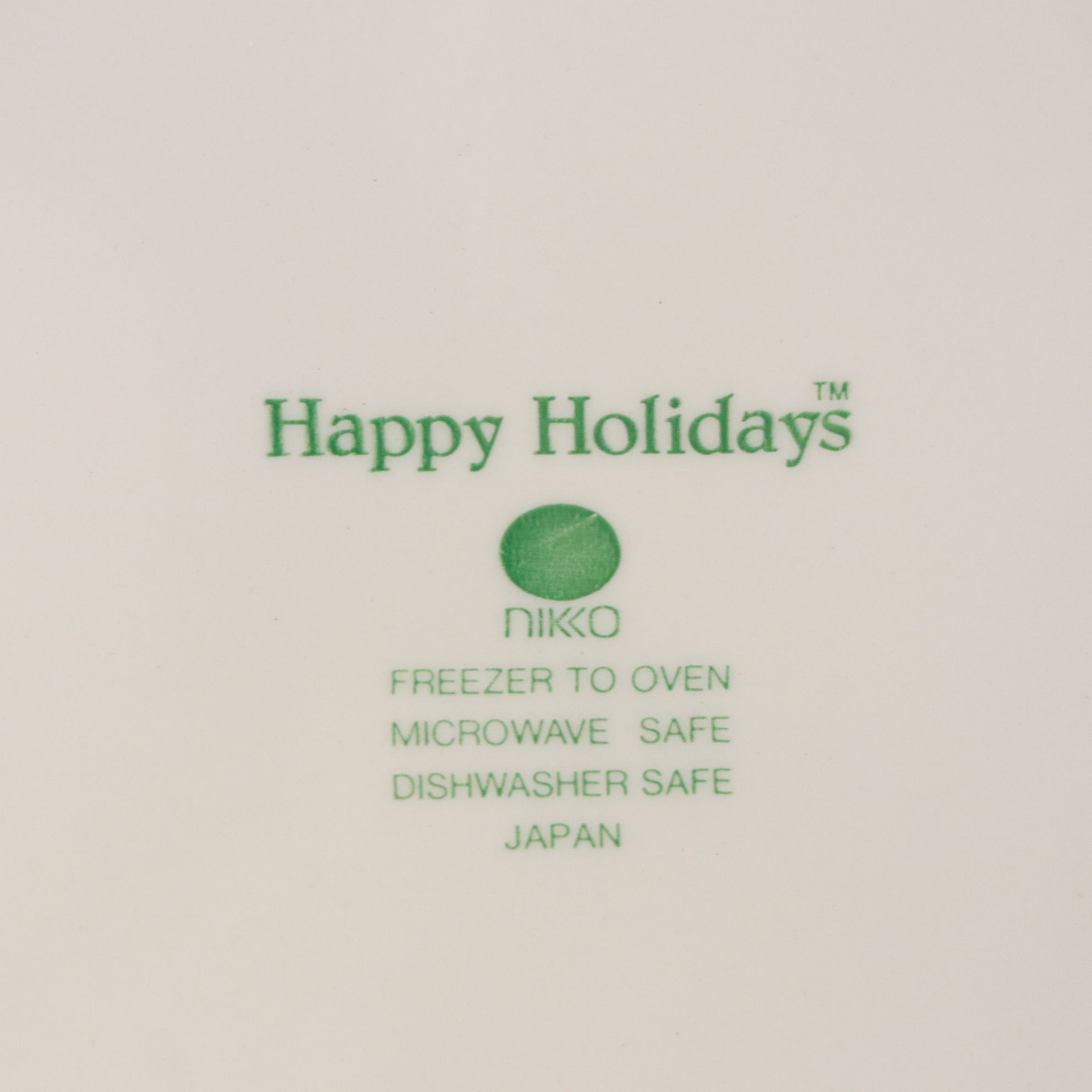 Nikko "Happy Holidays" Dinnerware with Spode "Saint Nick" and Andrea by Sadek