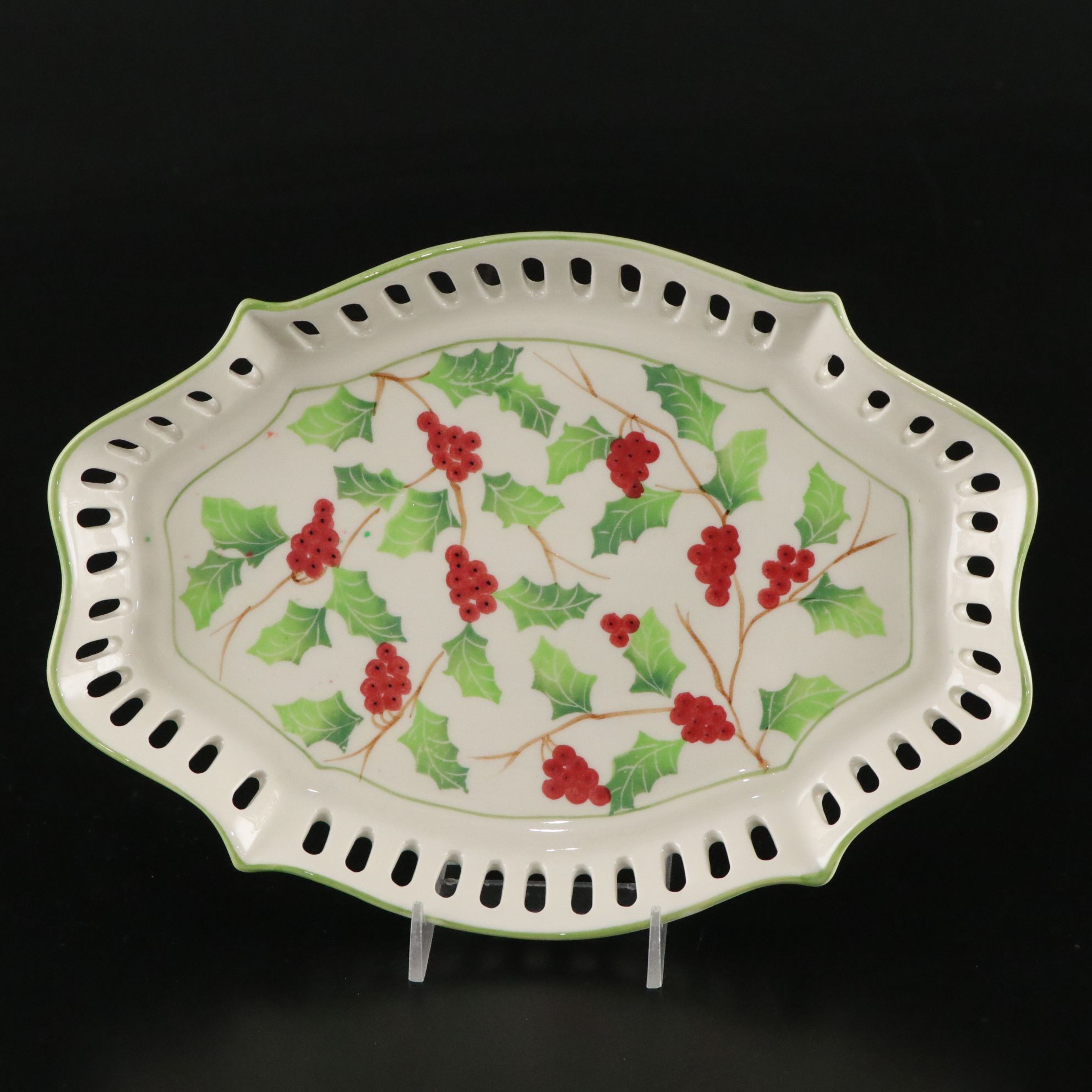 Nikko "Happy Holidays" Dinnerware with Spode "Saint Nick" and Andrea by Sadek