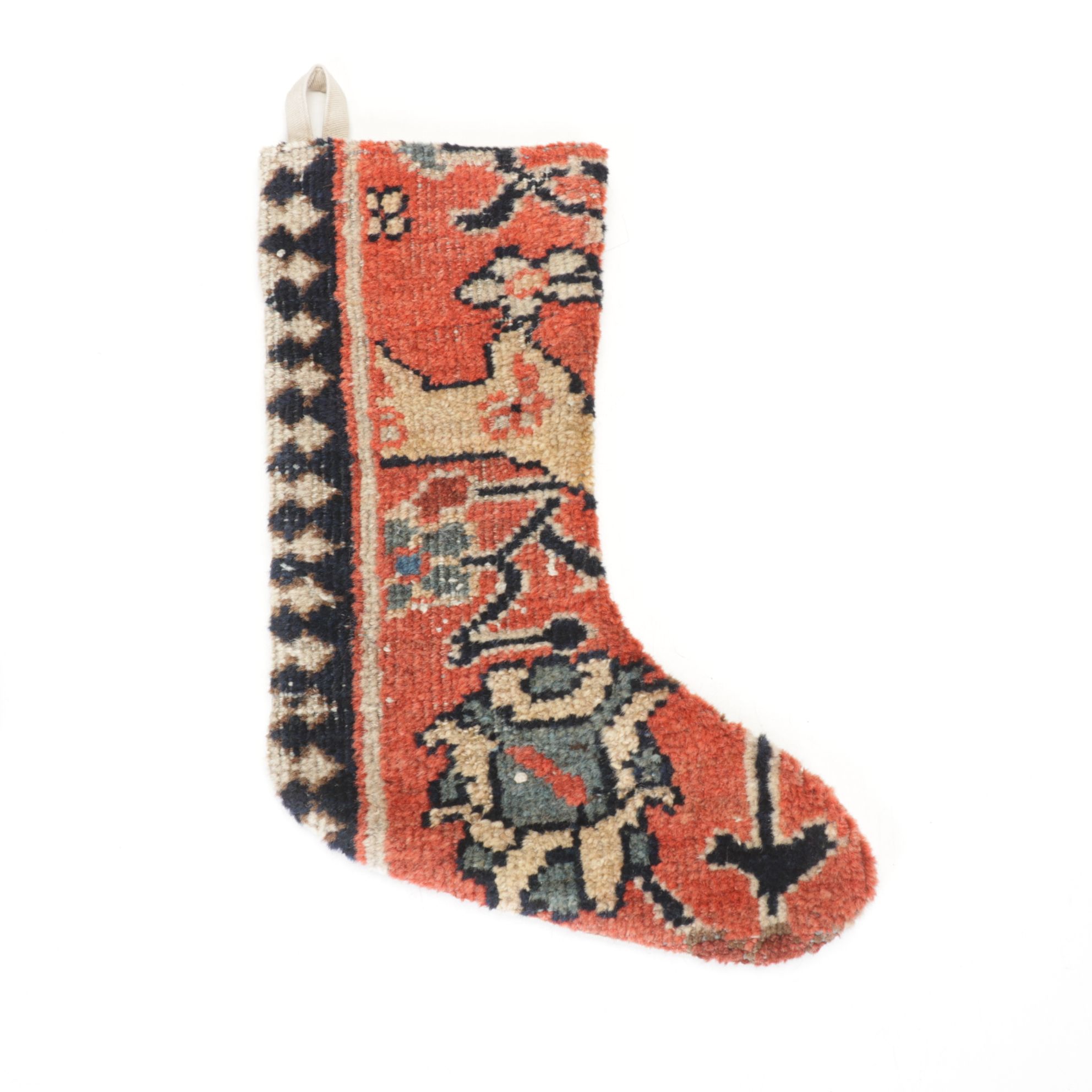 Handcrafted Turkish Rug Christmas Stockings