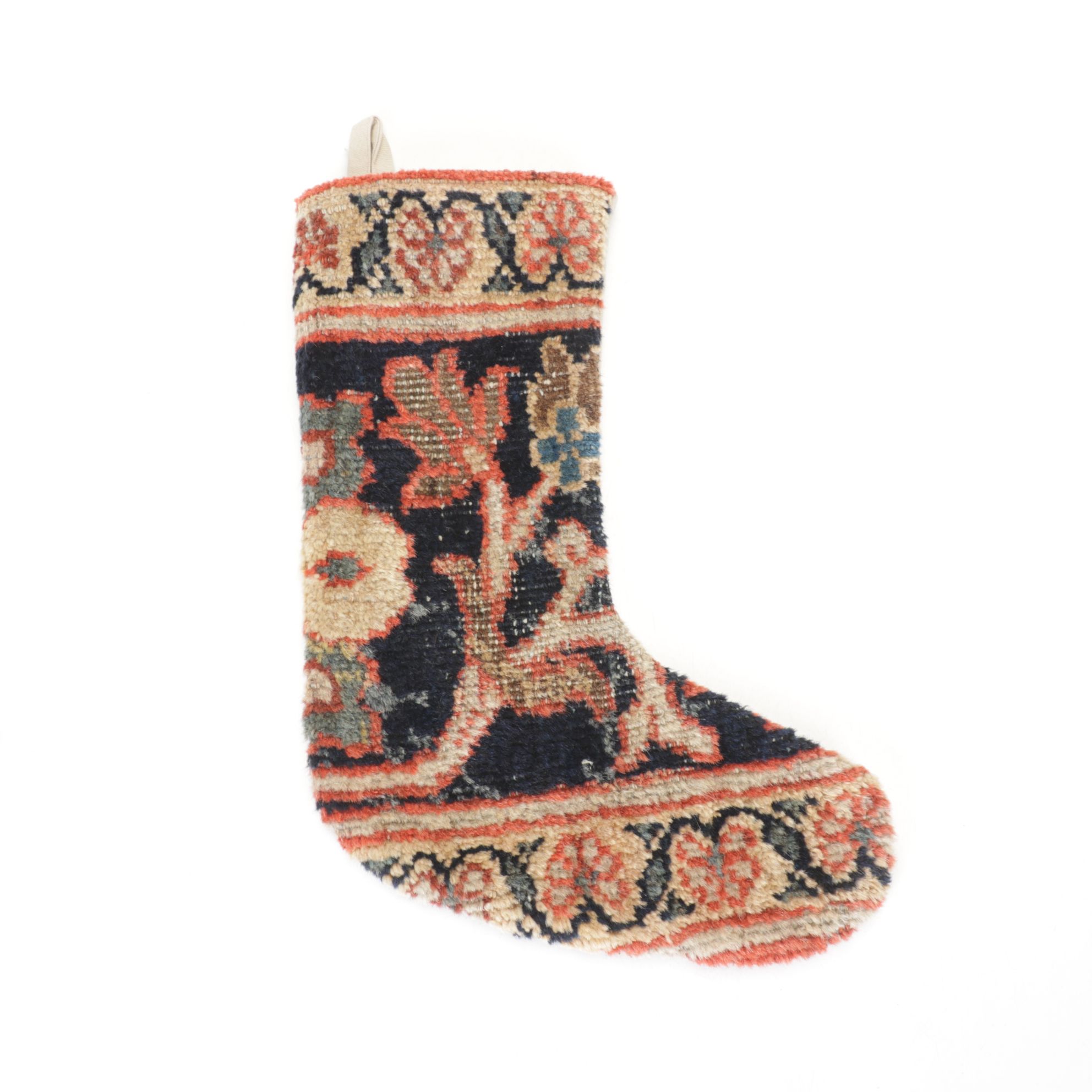 Handcrafted Turkish Rug Christmas Stockings