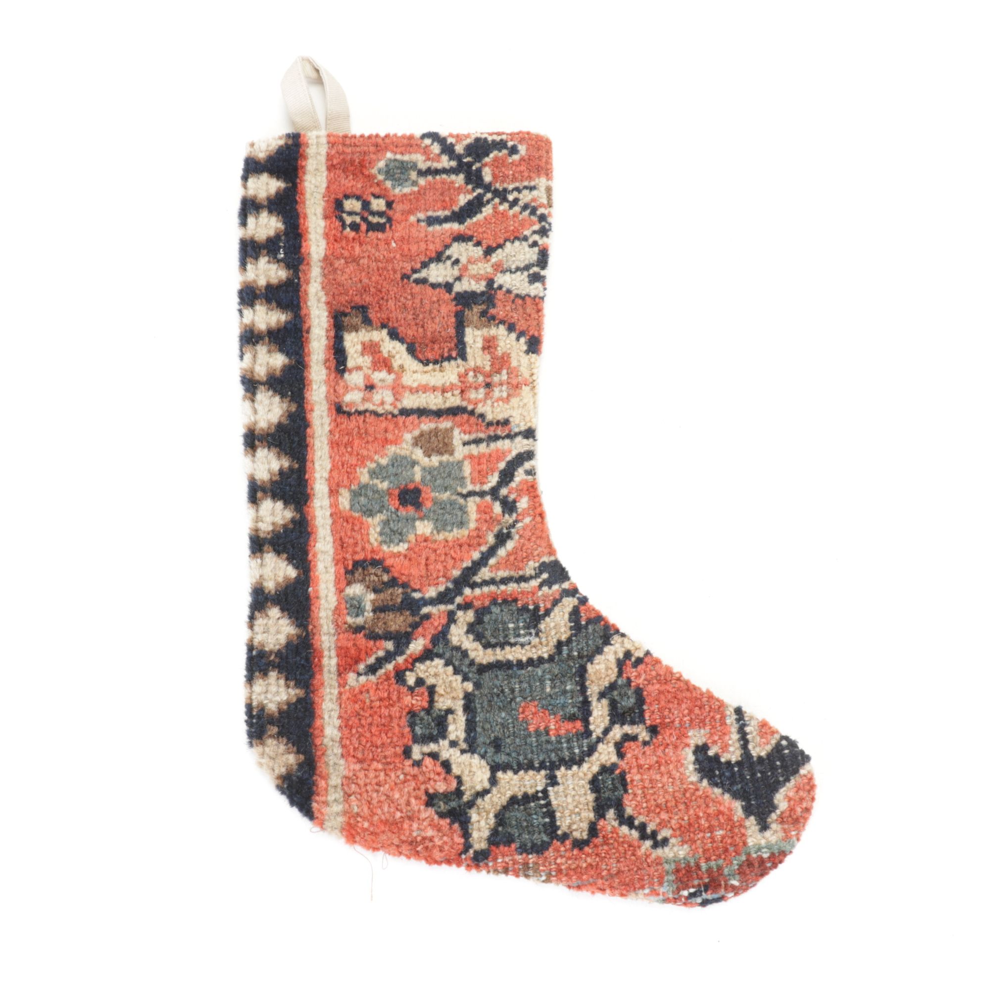 Handcrafted Turkish Rug Christmas Stockings