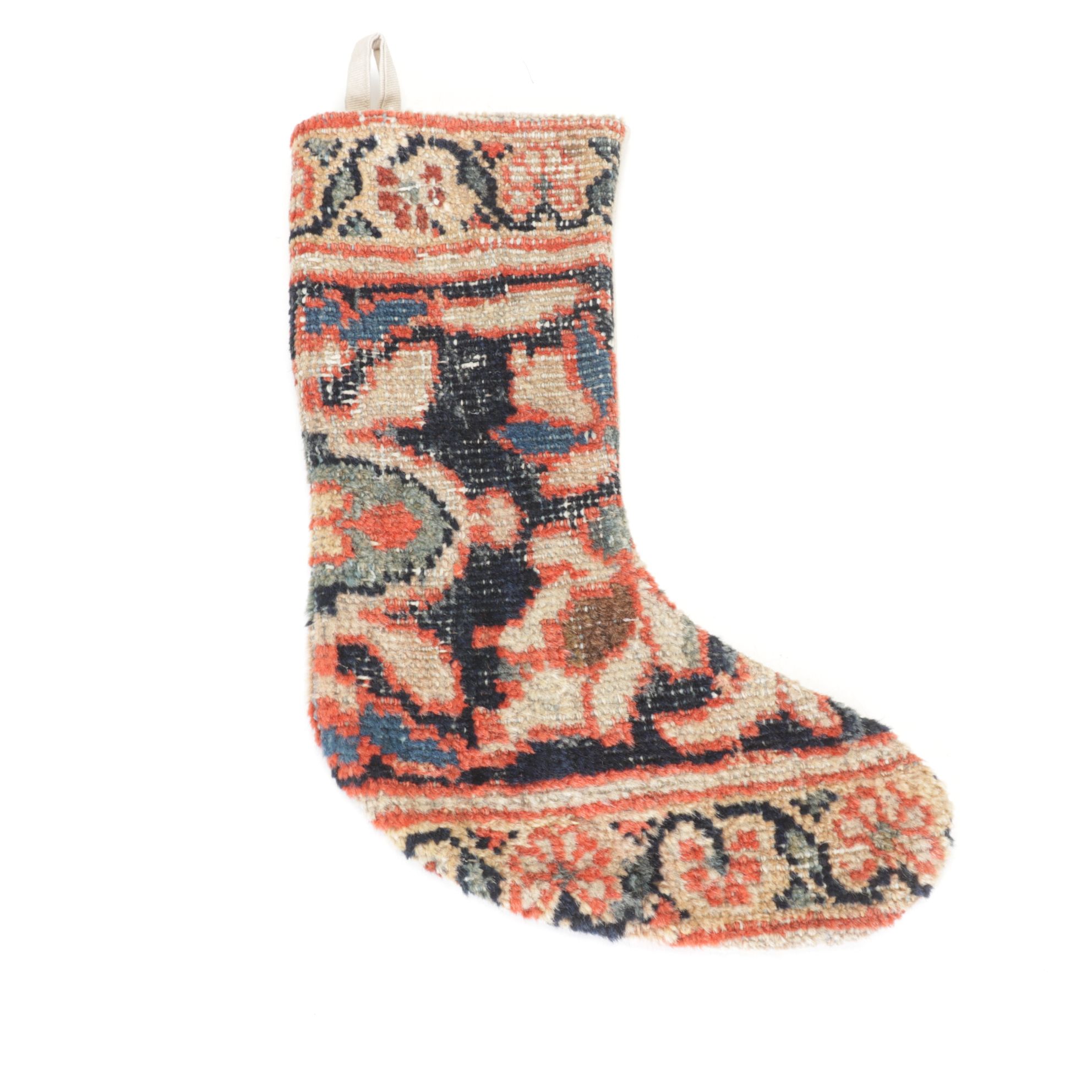 Handcrafted Turkish Rug Christmas Stockings
