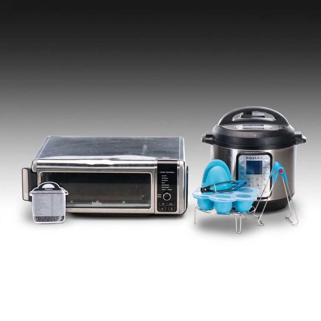 Ninja Foodi Air Fry Oven with Instant Pot and Other Kitchenware