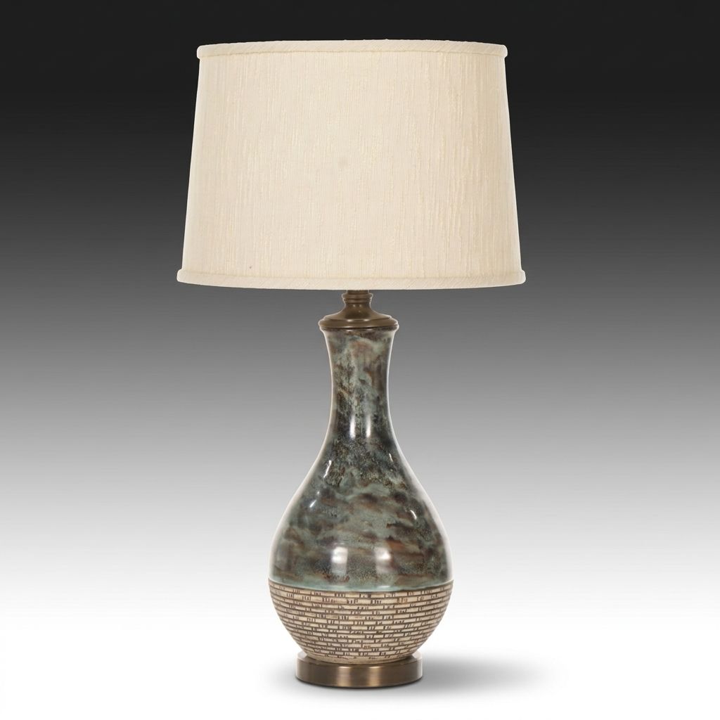 Quoizel High Gloss Vase Table Lamp, 2005