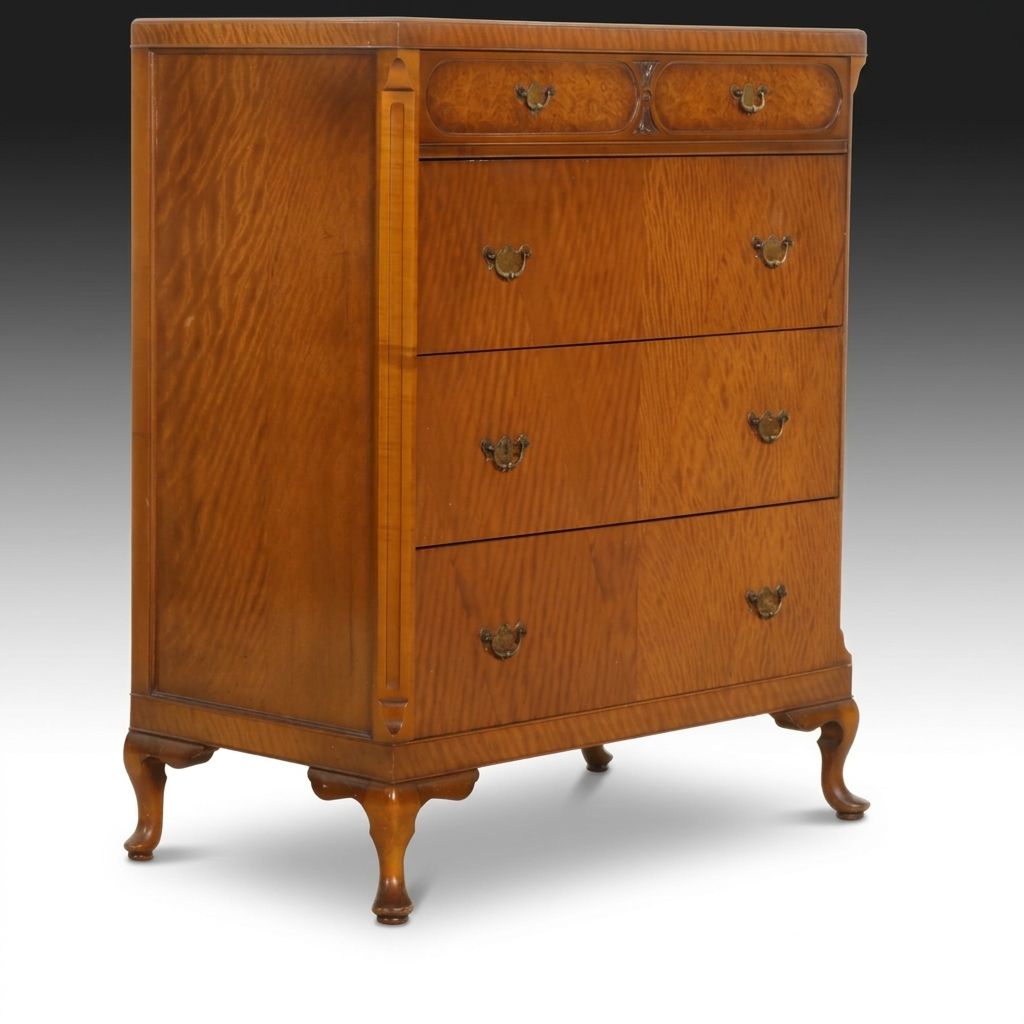 West Michigan Furniture Art Deco Style Chest of Drawers