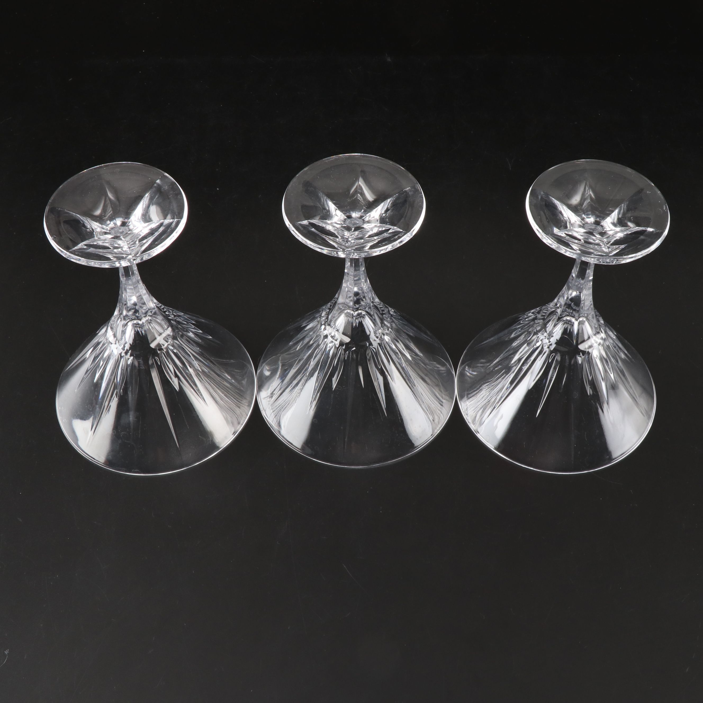 Godinger "Ingrid" Crystal Martini Glasses
