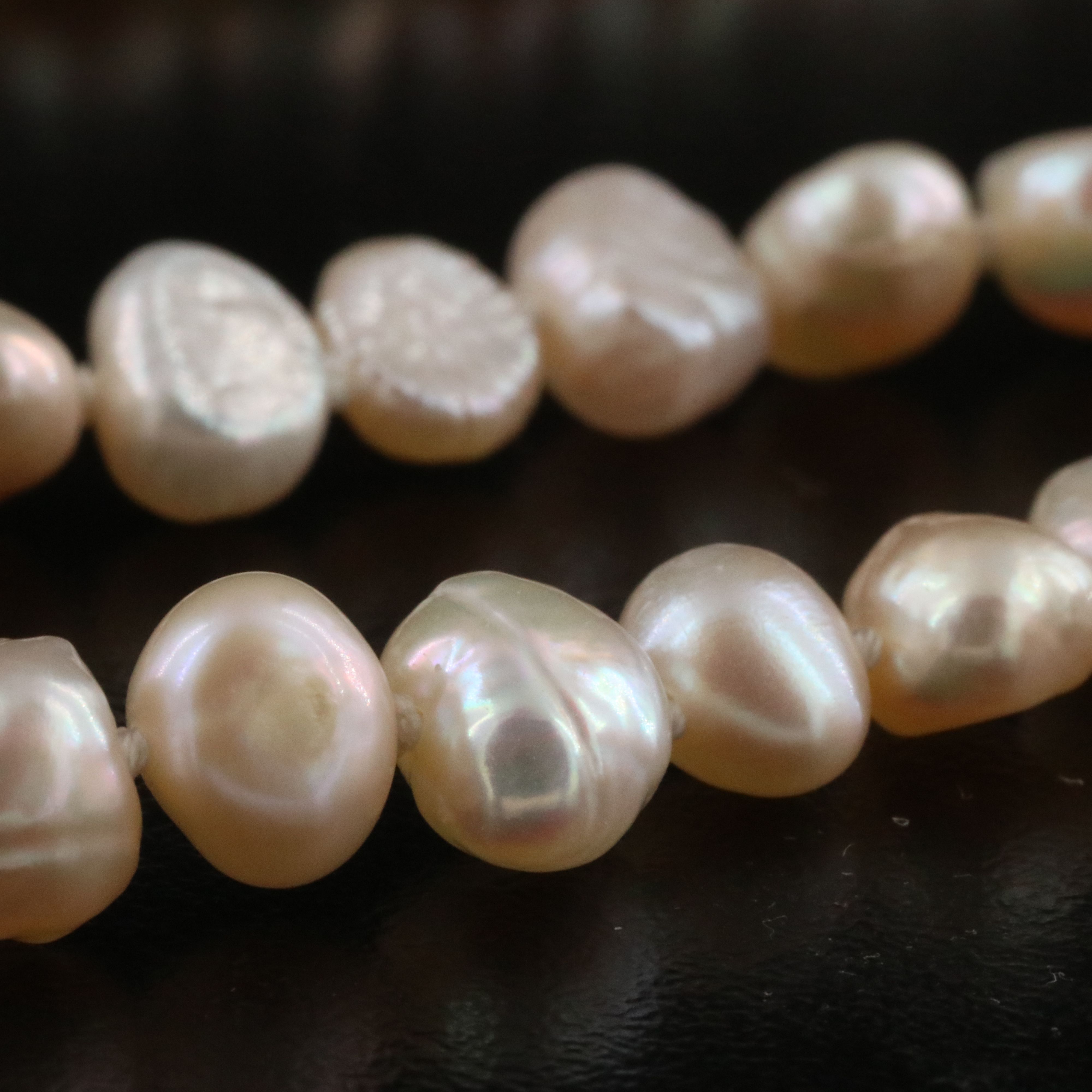 Rope Length Pearl Necklace