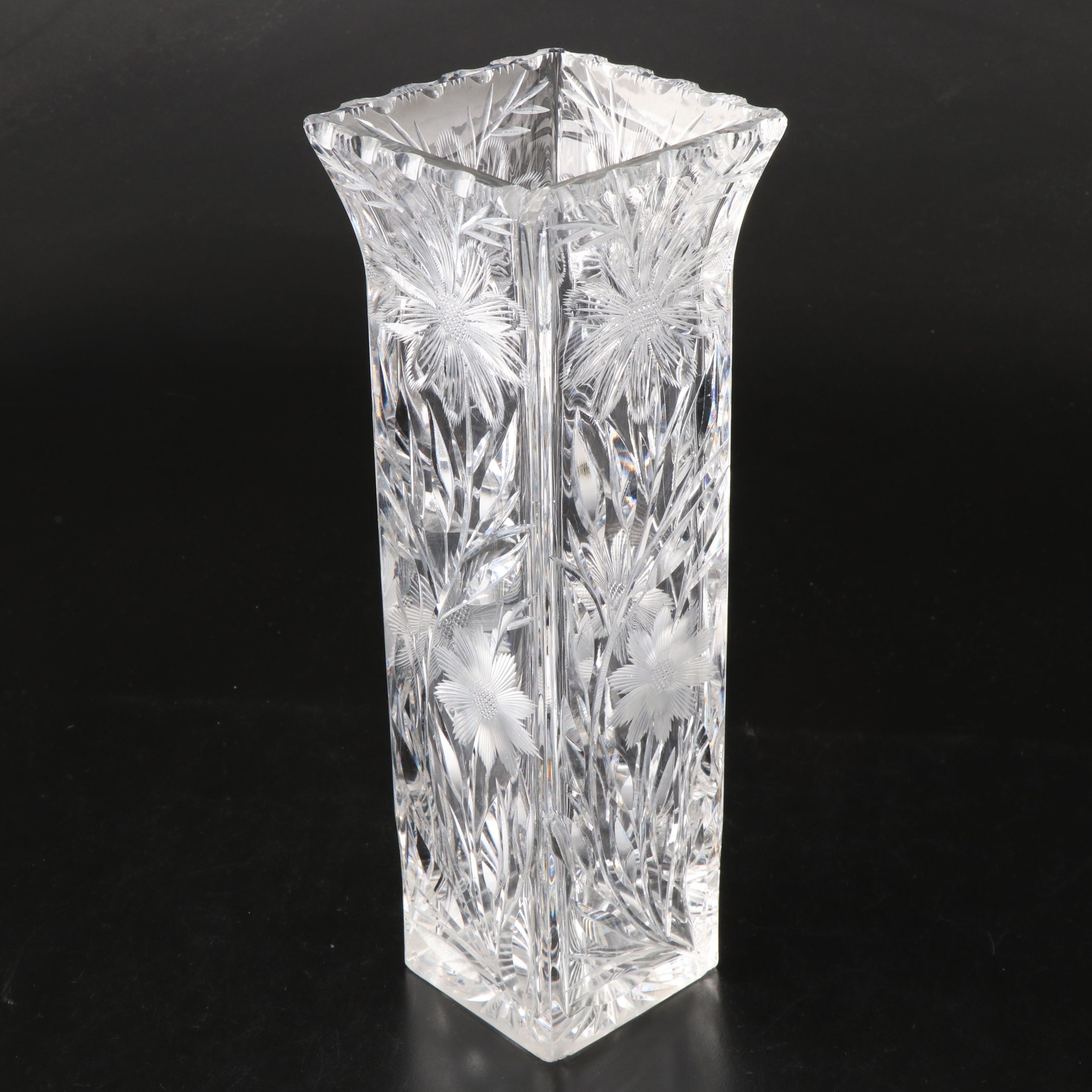 Mikasa "Monarch" Crystal Picture Frame with Other Crystal Cases