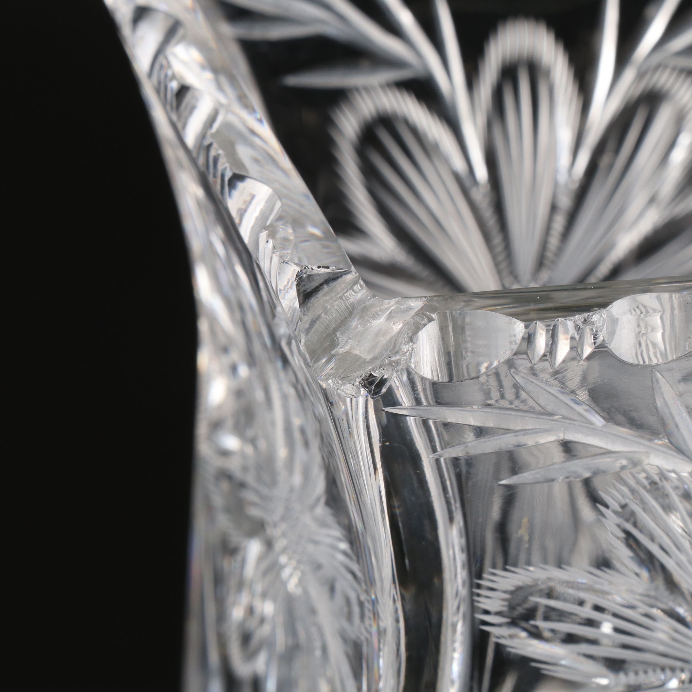 Mikasa "Monarch" Crystal Picture Frame with Other Crystal Cases