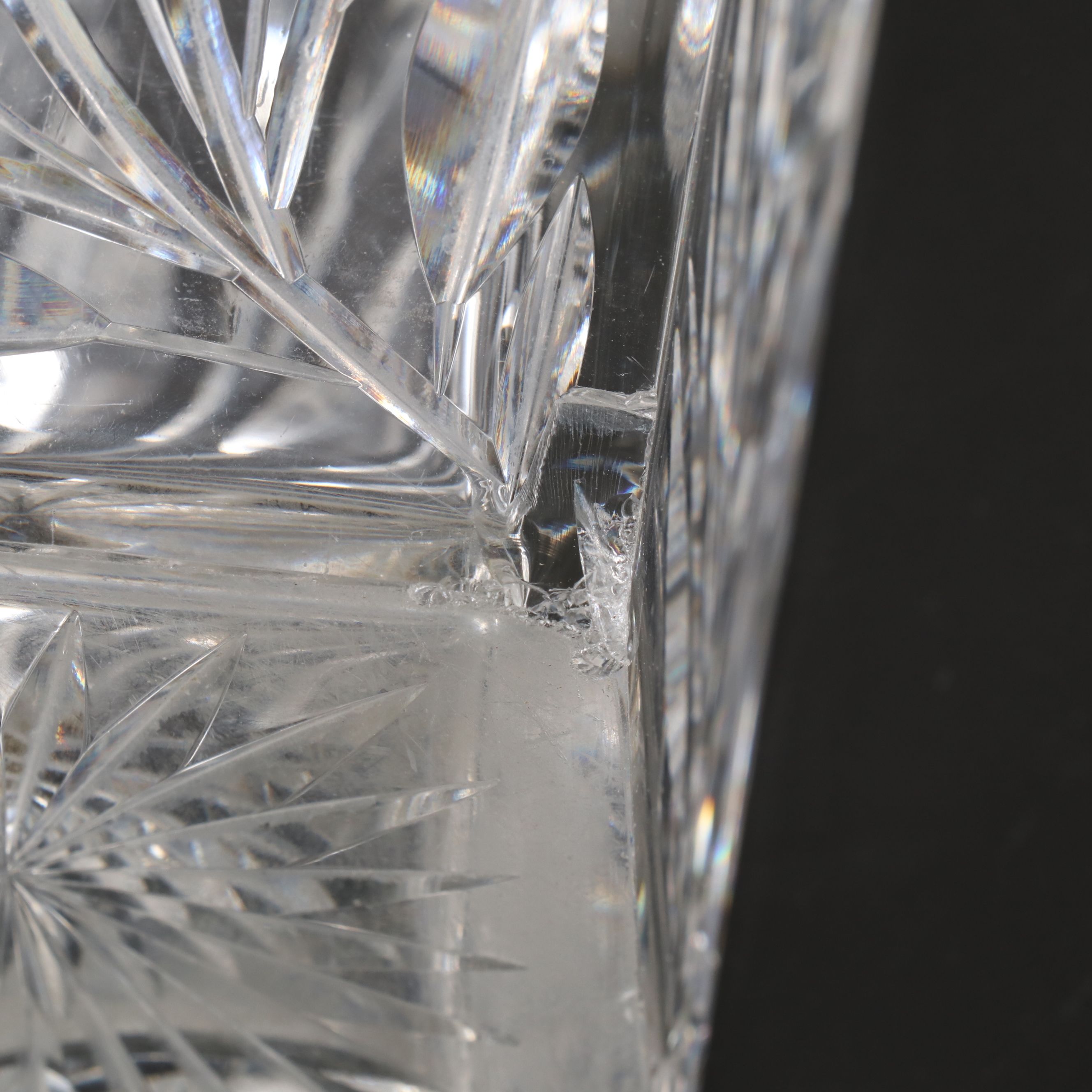 Mikasa "Monarch" Crystal Picture Frame with Other Crystal Cases