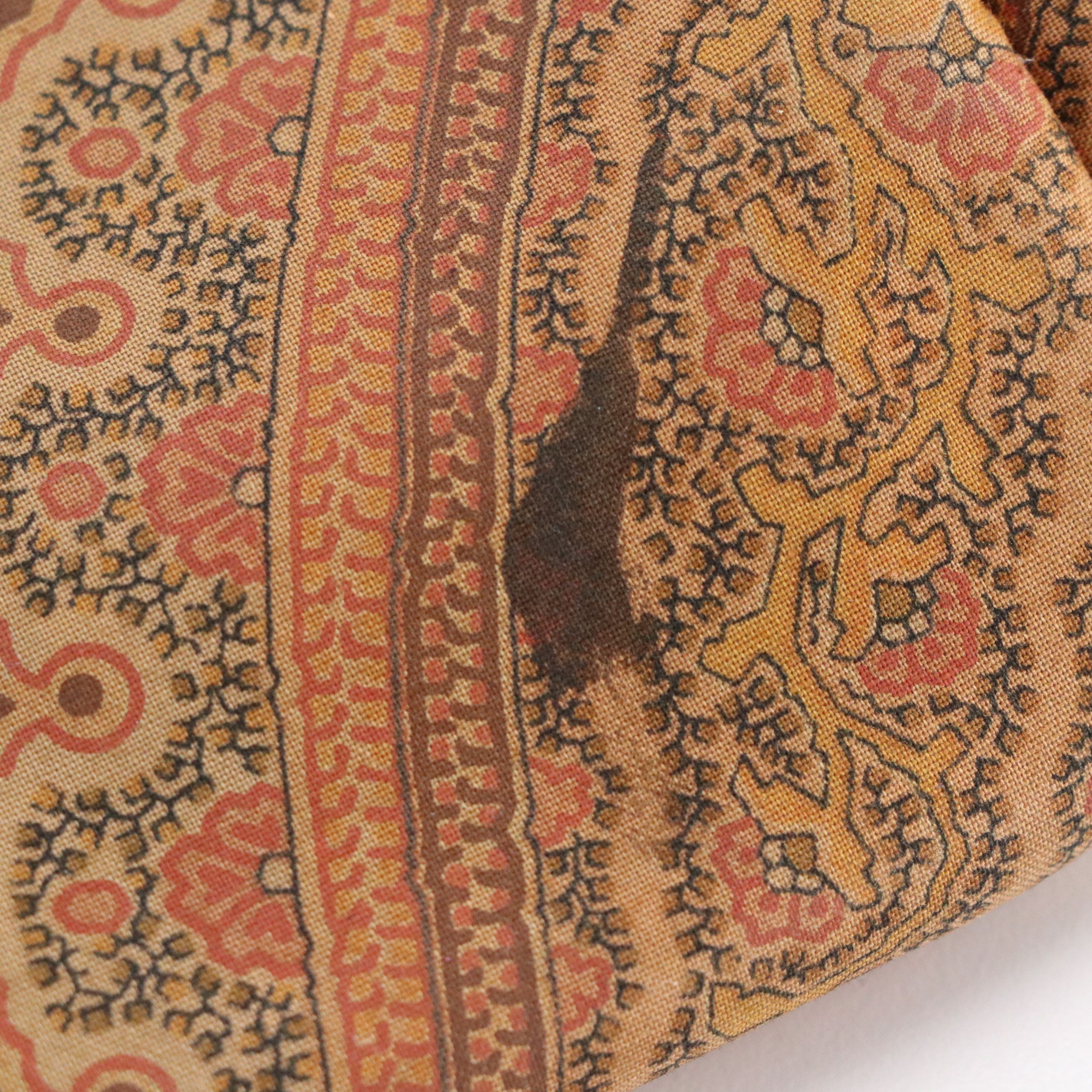 ETRO Snap Top Handle Small Hobo Bag in Paisley Printed Nylon Canvas